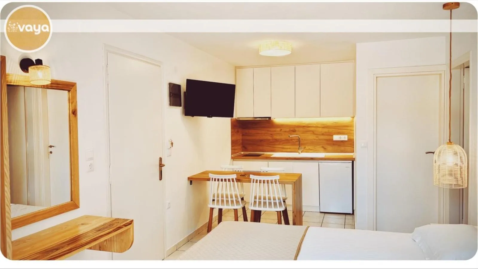 Bed in Vaya Zorba Studios