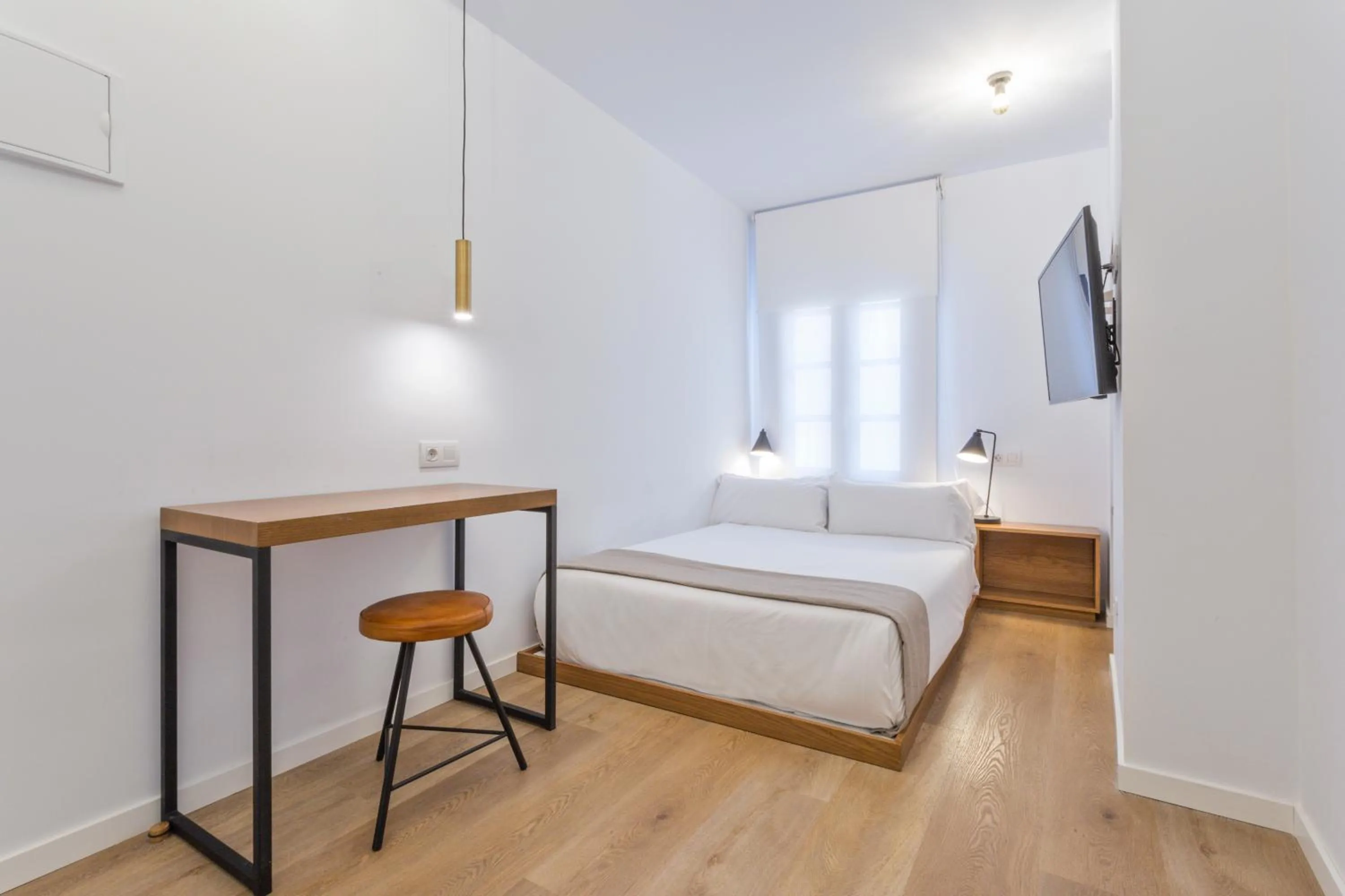 Bedroom, Bed in Uma Suites Atocha