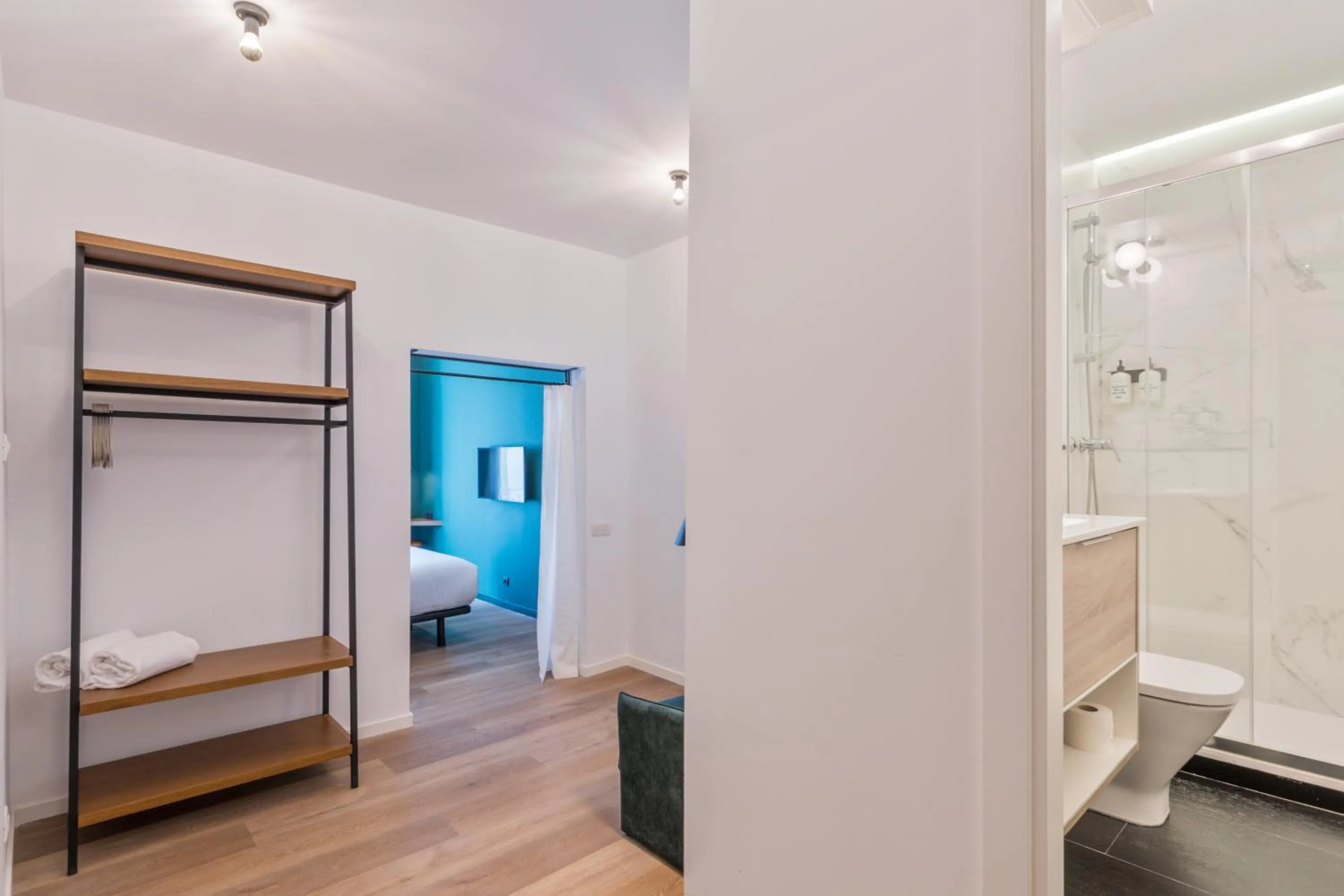 Bedroom, Bed in Uma Suites Atocha