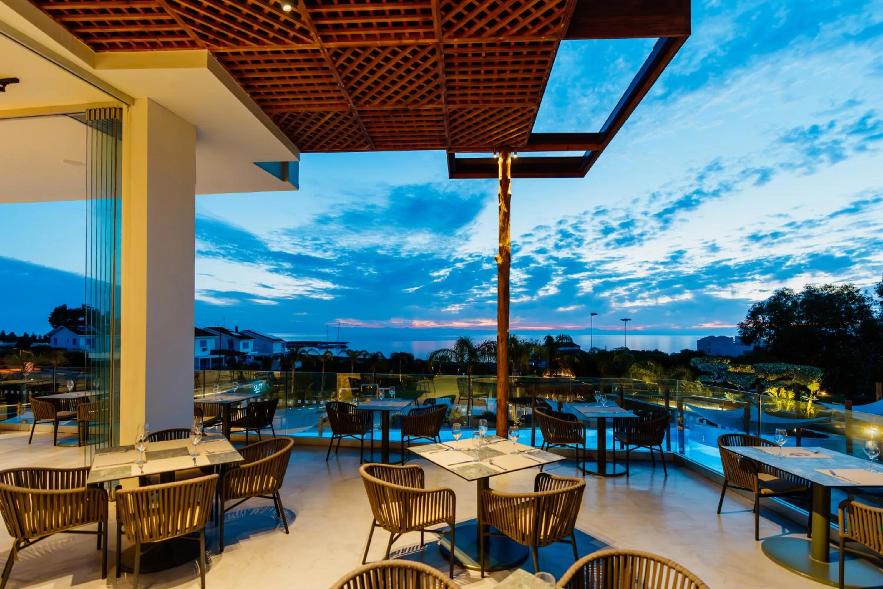 Restaurant/places to eat in Cavo Zoe Seaside Hotel