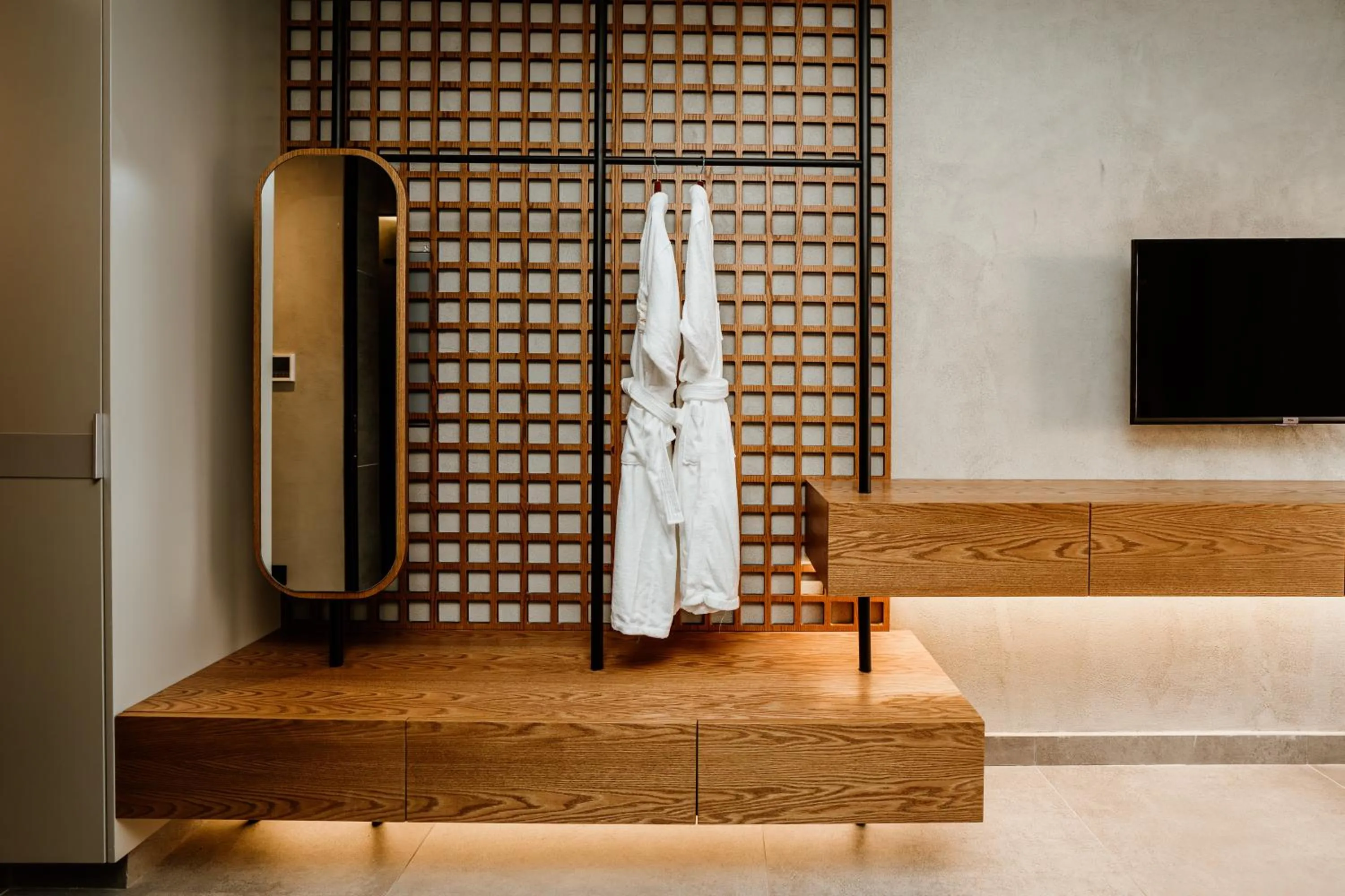 Bedroom in Cavo Zoe Seaside Hotel