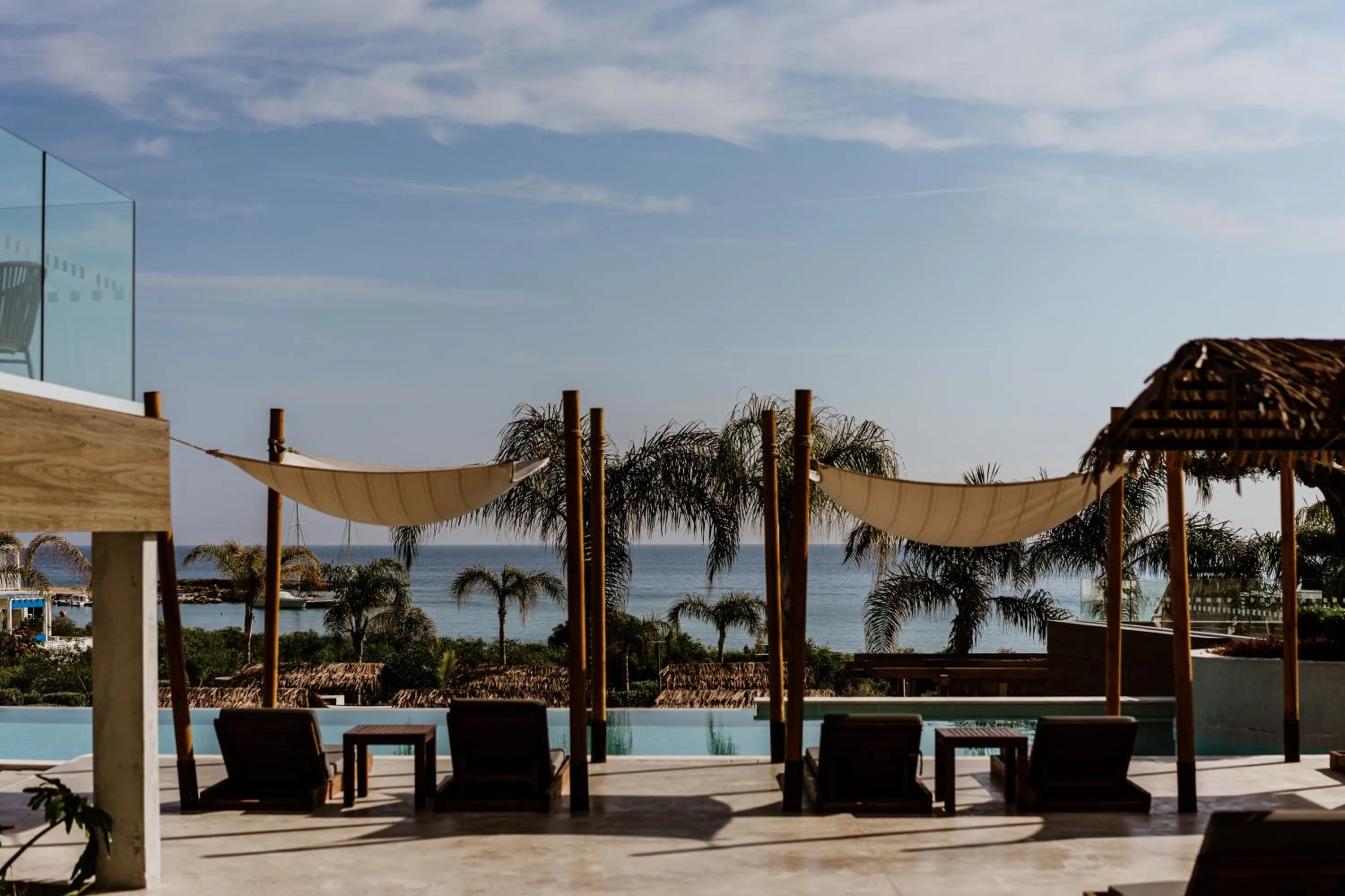 Swimming pool in Cavo Zoe Seaside Hotel