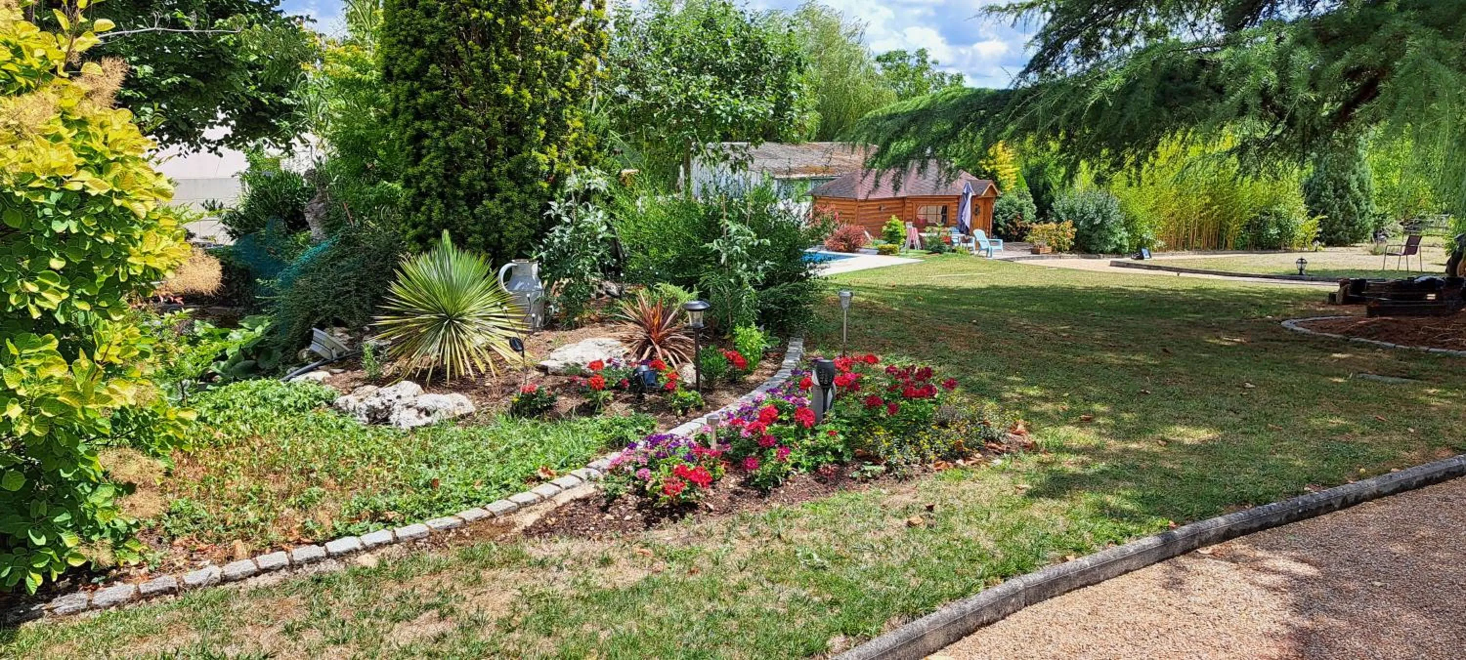 Garden in La Vallée du Cher