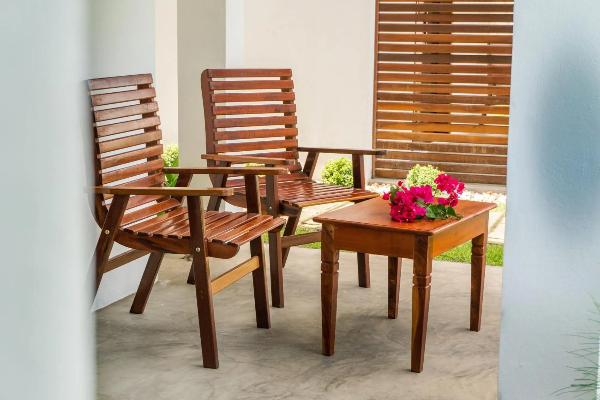 Patio in Villa Zen Hotel