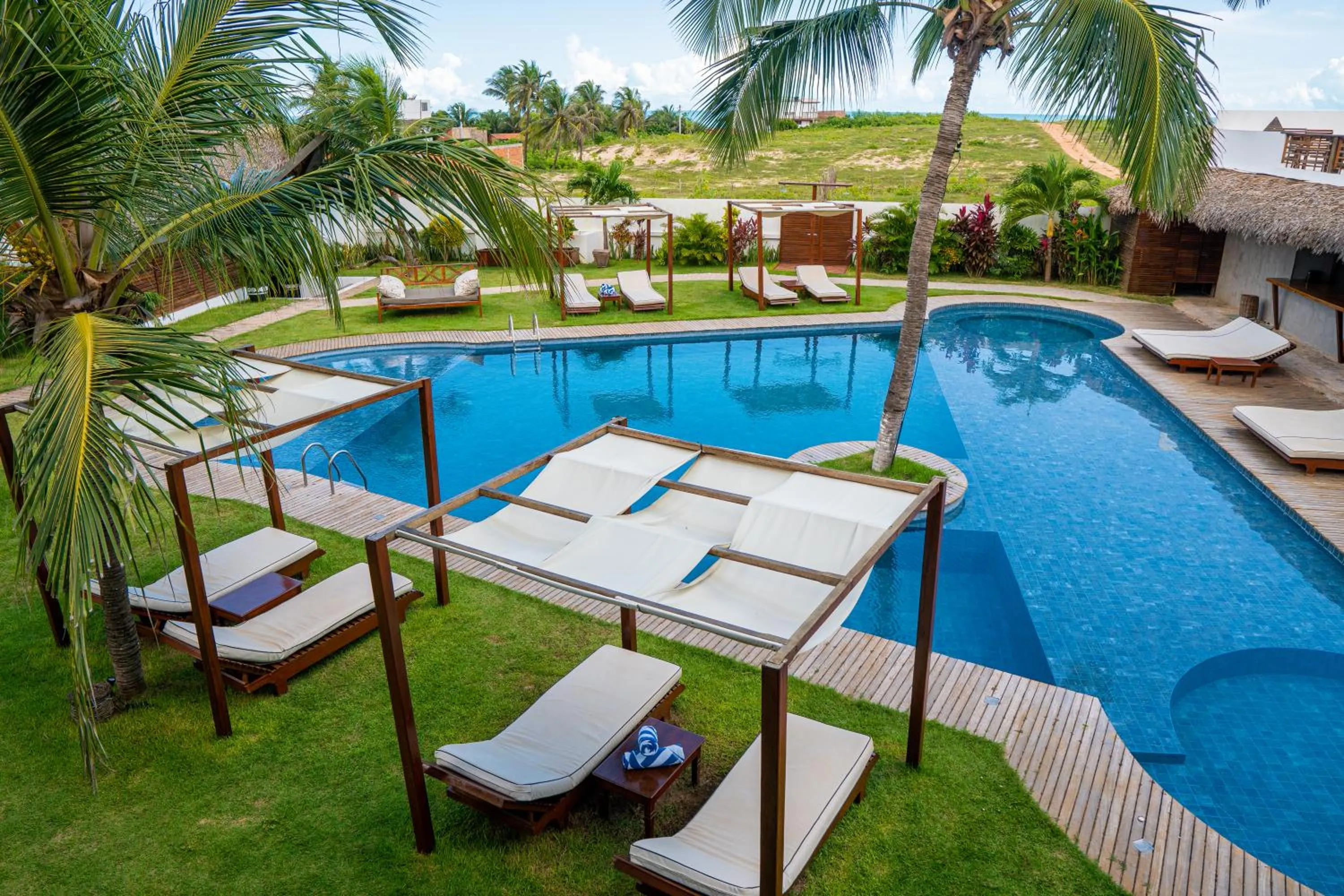 Garden view in Villa Zen Hotel