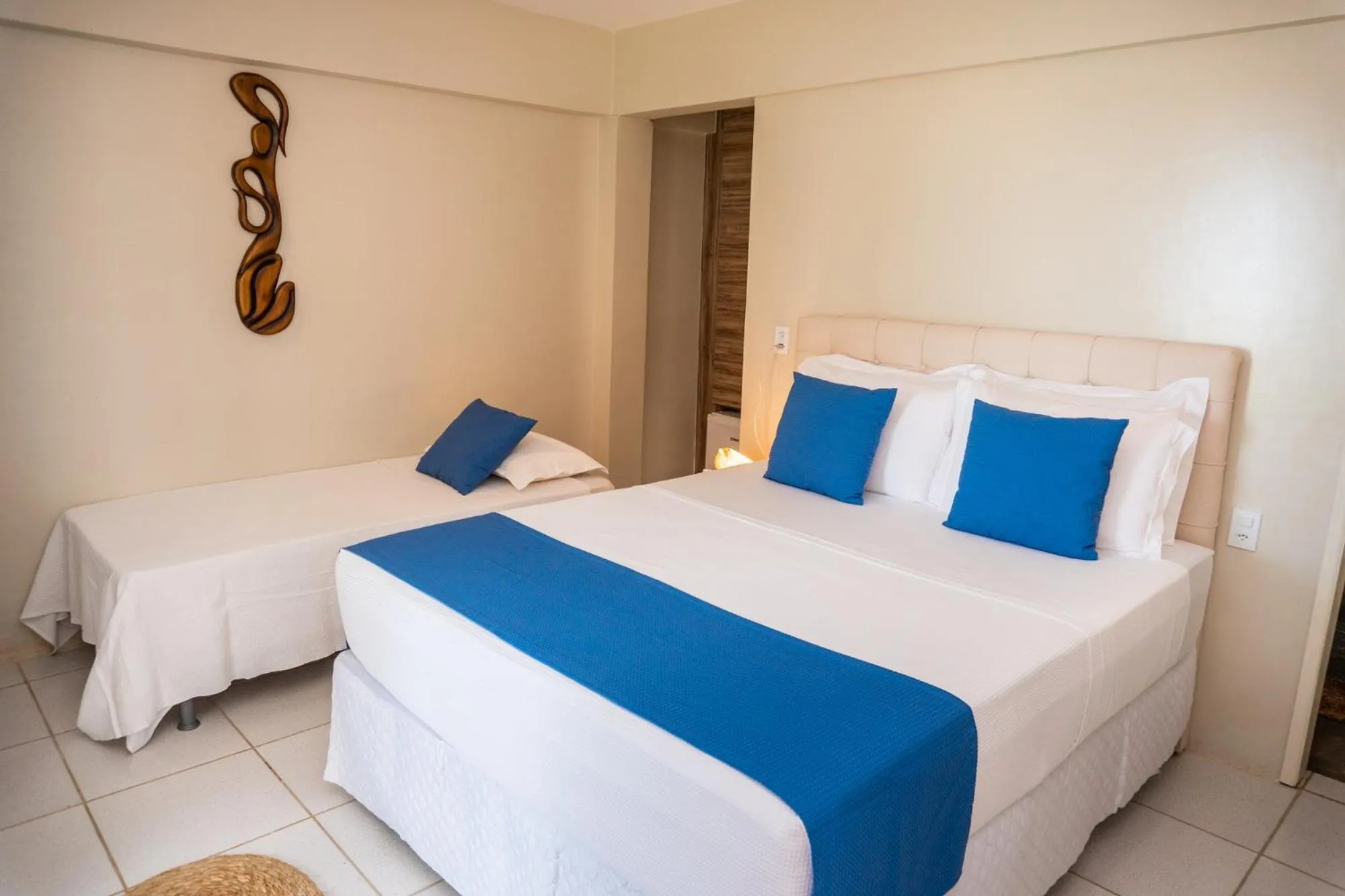 Bed in Villa Zen Hotel