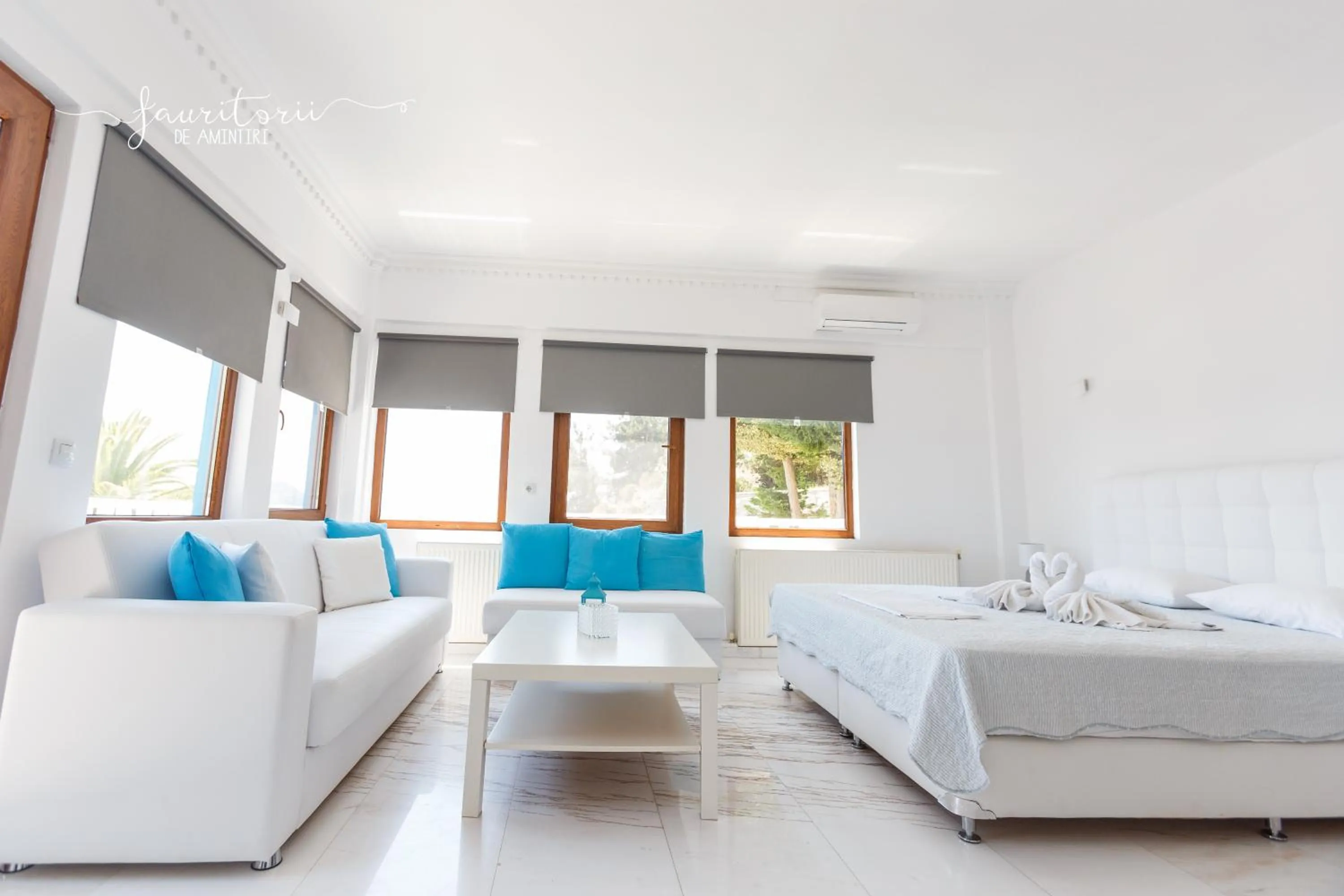 Photo of the whole room, Bed in Kinira Beach Hotel