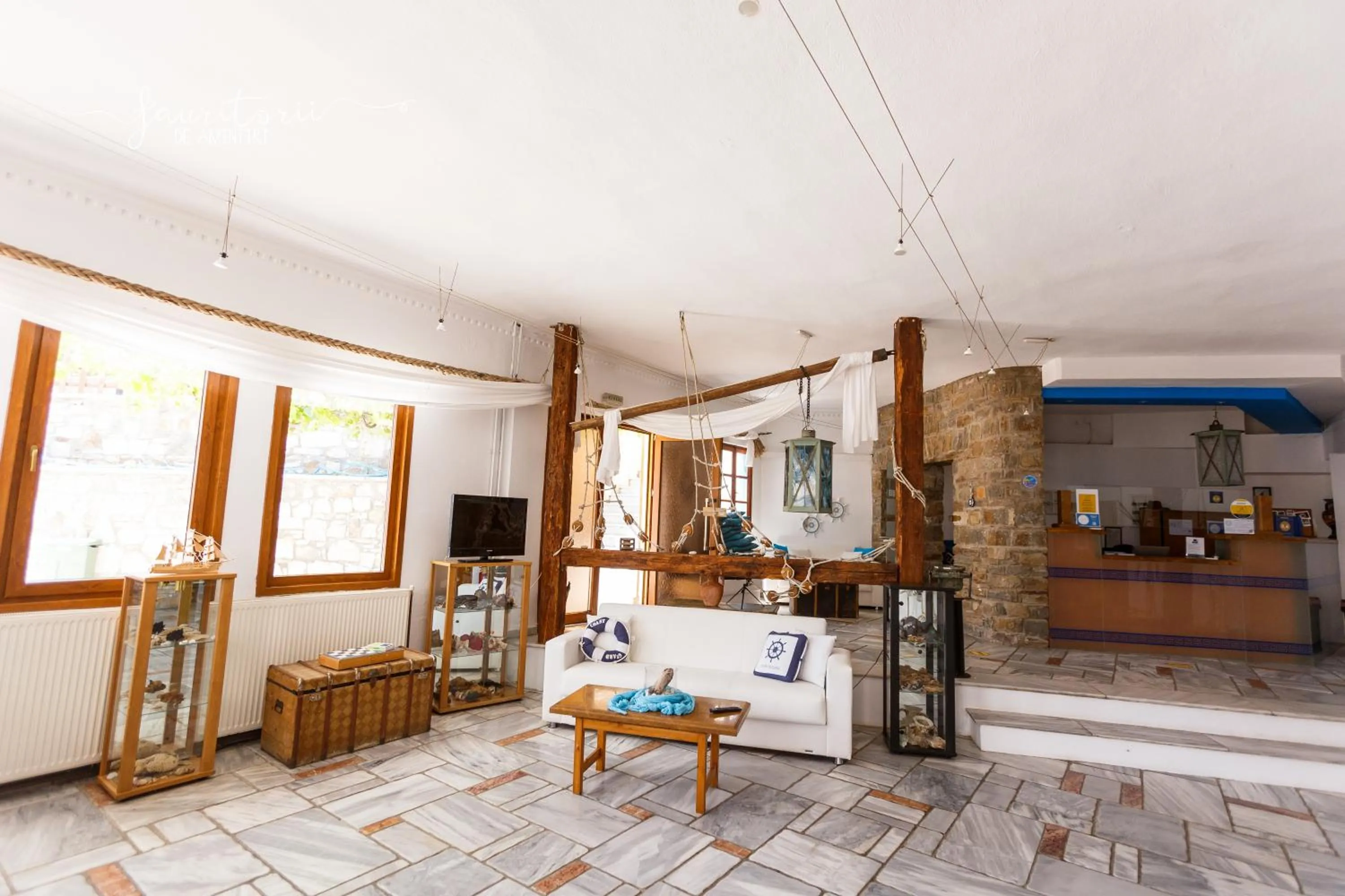 Lobby or reception in Kinira Beach Hotel