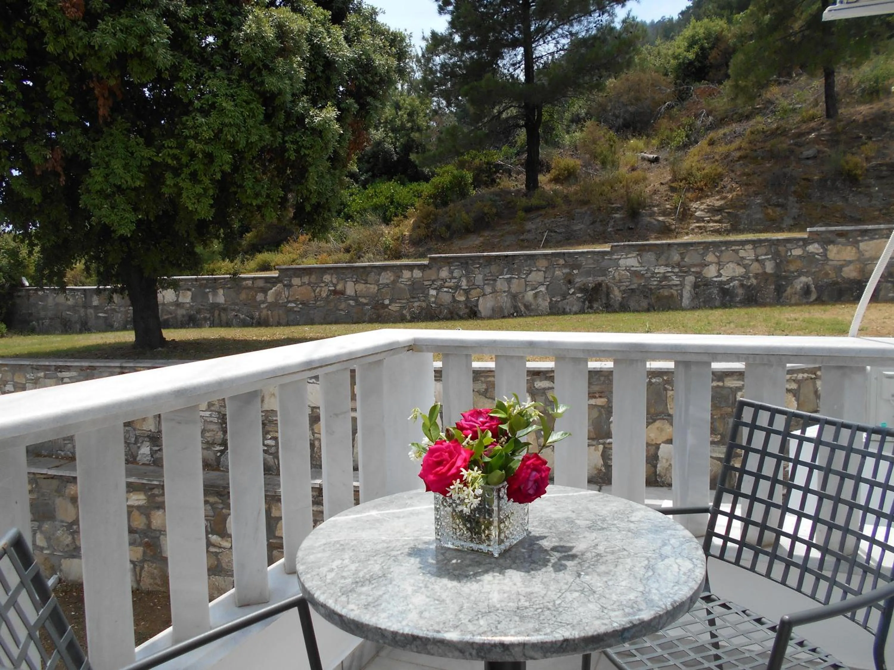 Balcony/Terrace in Kinira Beach Hotel