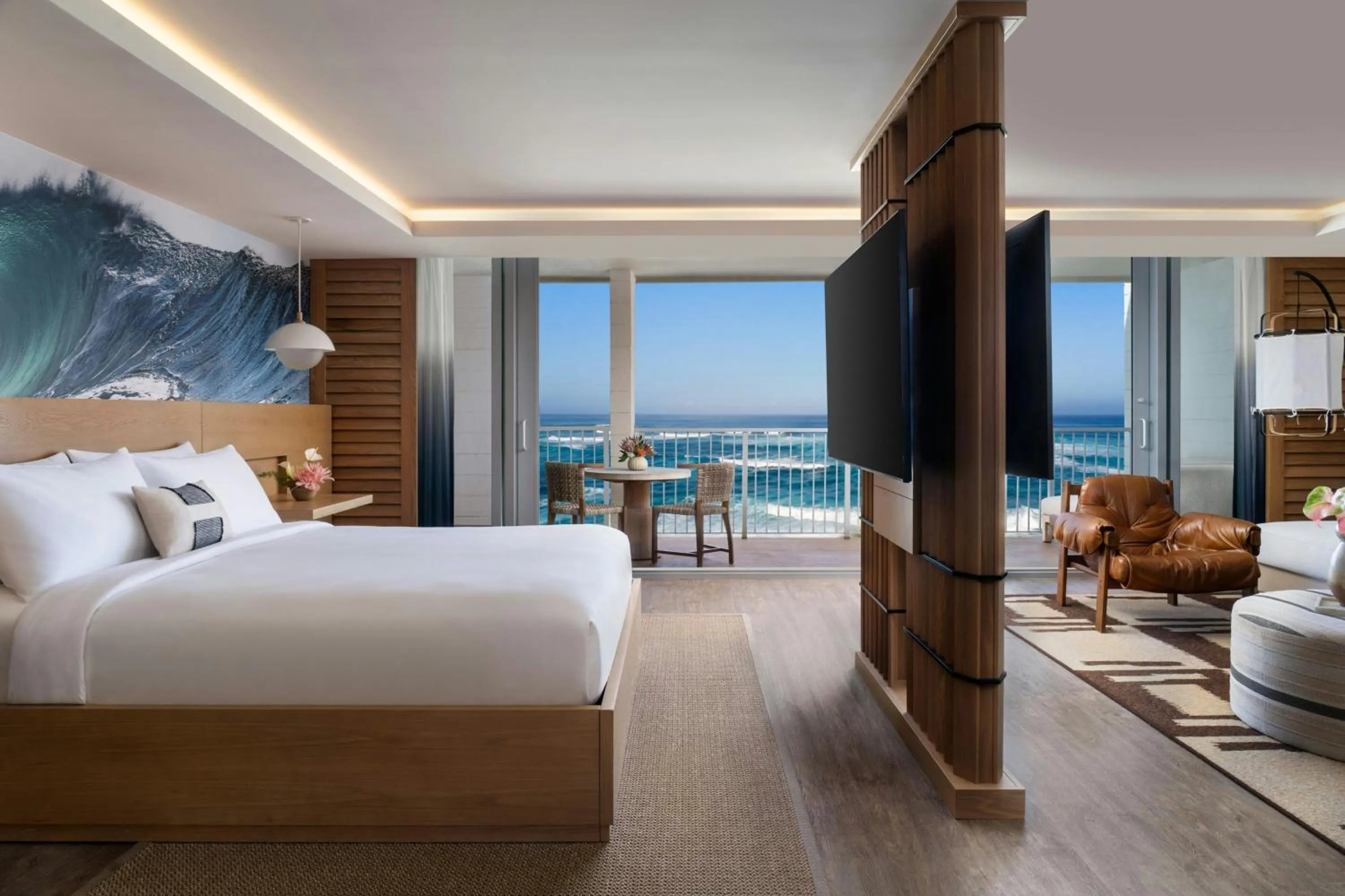 Bedroom, Bed in The Ritz-Carlton O'ahu, Turtle Bay