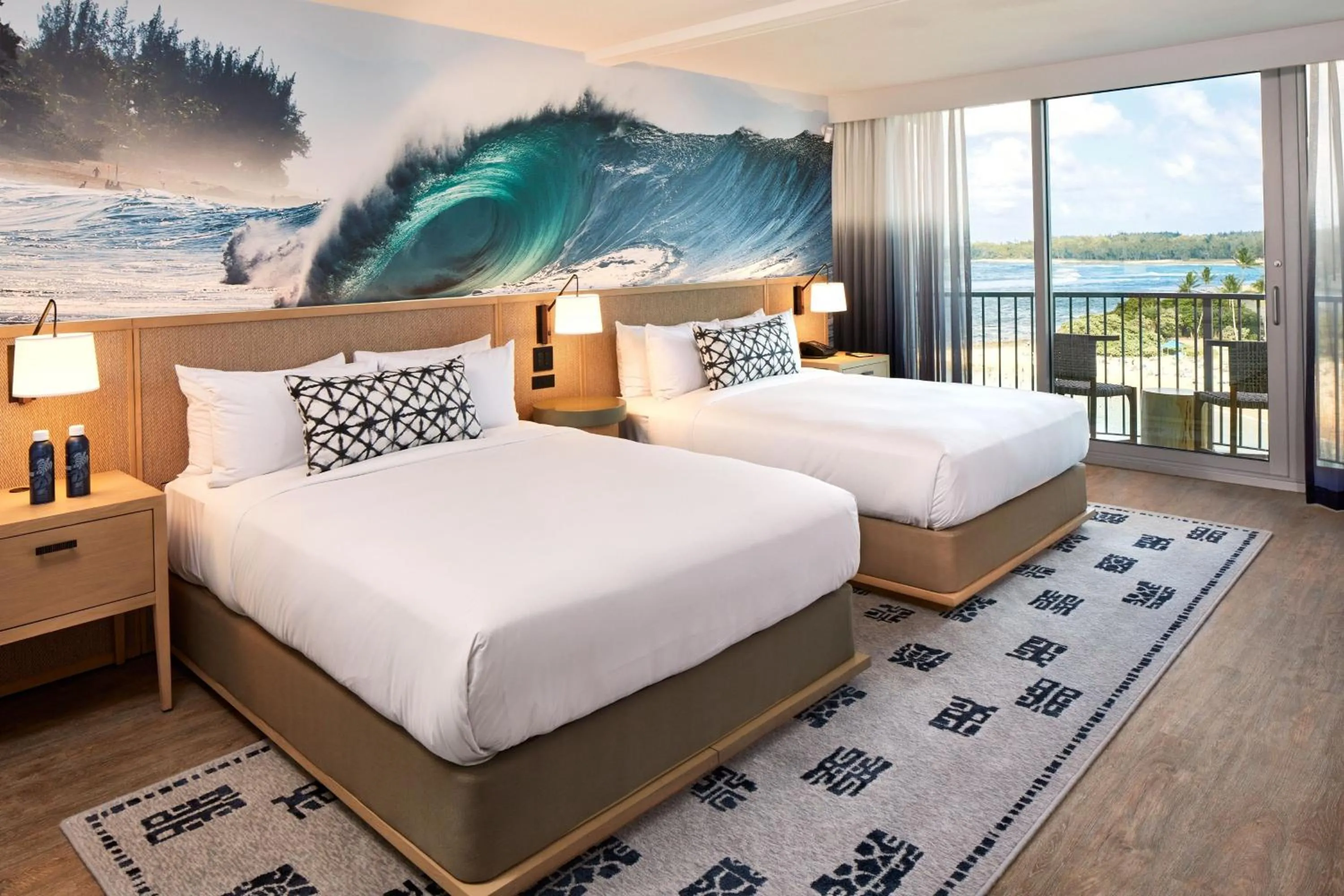 Queen Room with Ocean View and Balcony in The Ritz-Carlton O'ahu, Turtle Bay