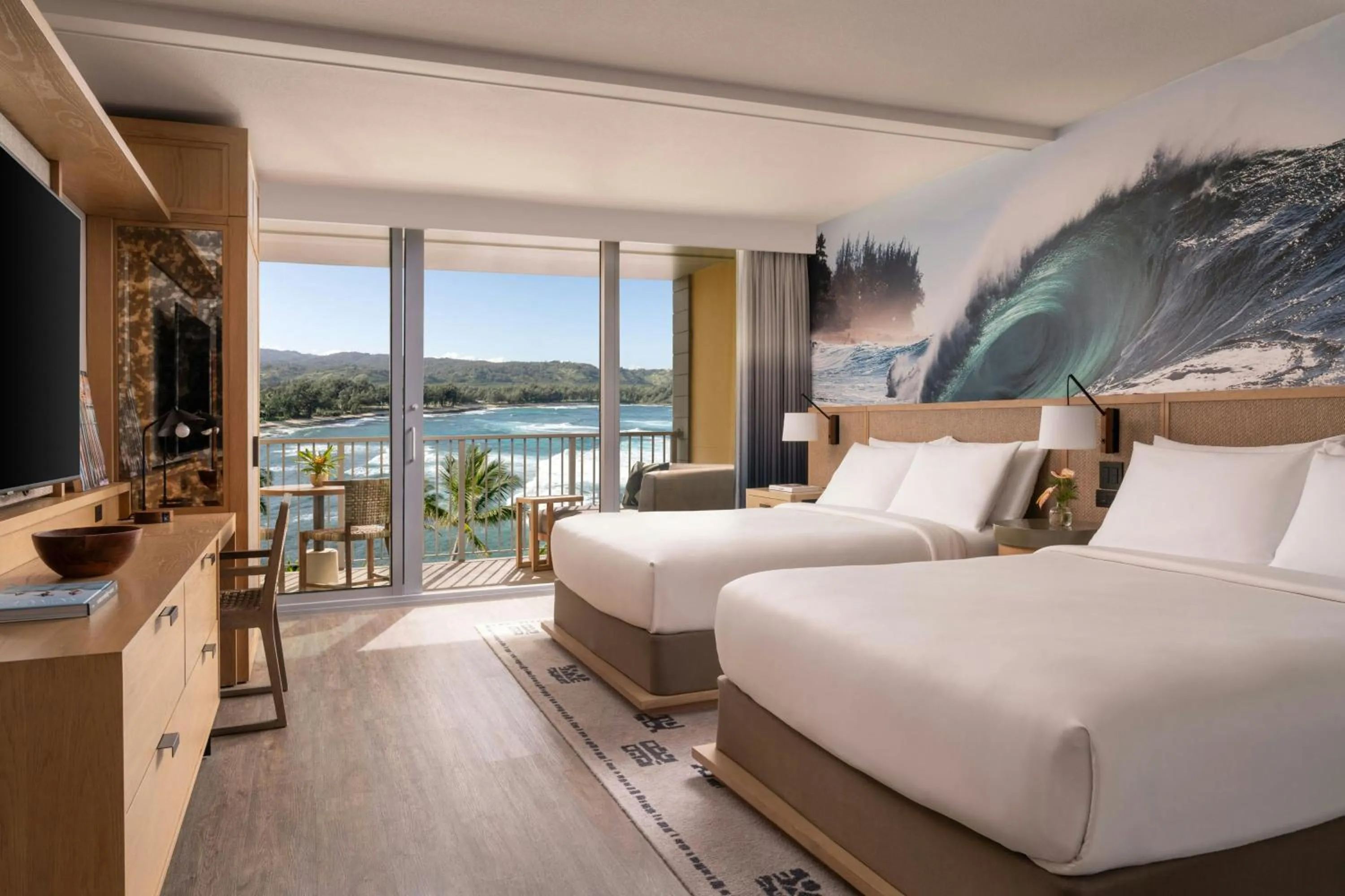 Photo of the whole room, Bed in The Ritz-Carlton O'ahu, Turtle Bay