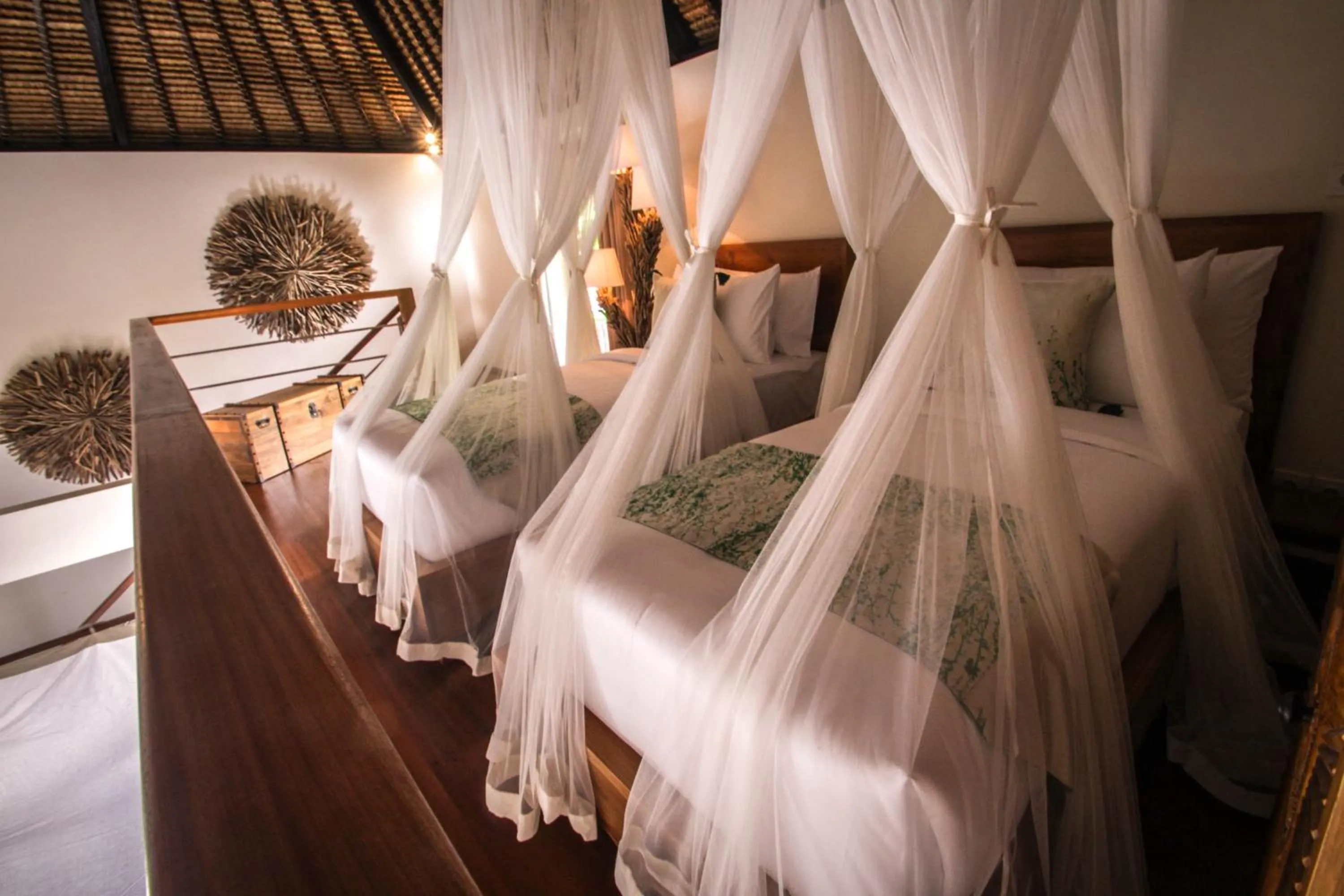 Bed in Keliki Luxury Lodge