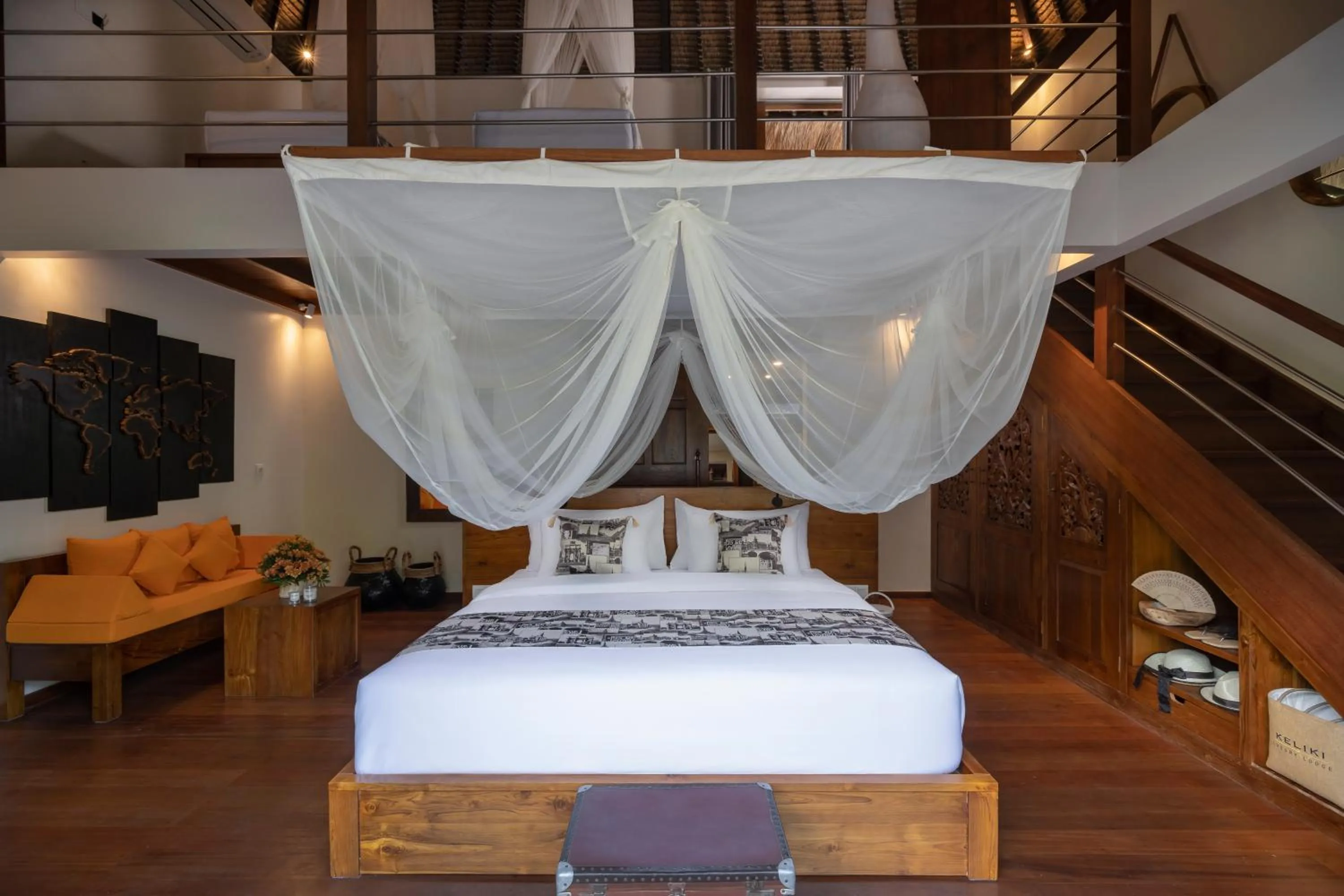 Photo of the whole room, Bed in Keliki Luxury Lodge