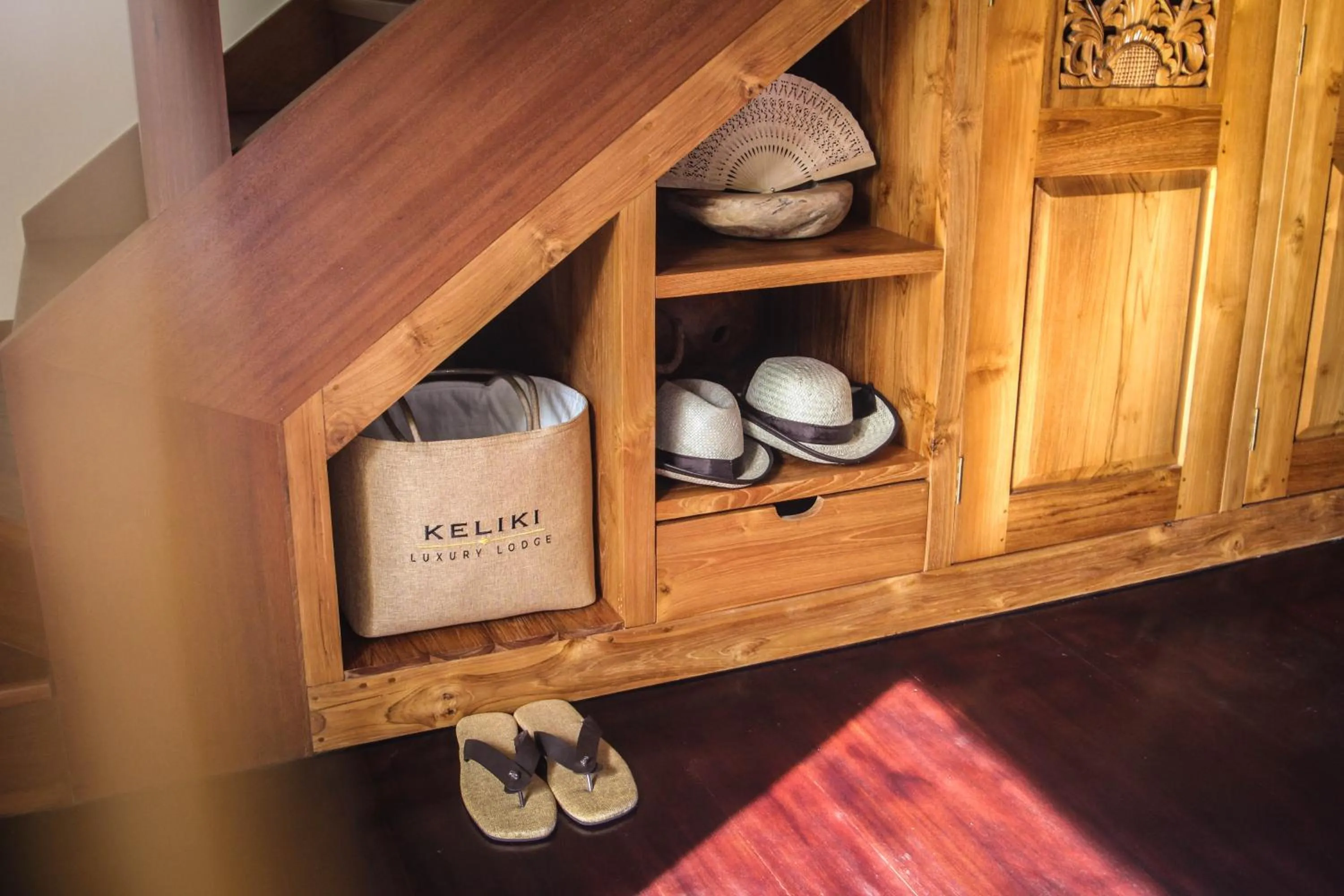Bedroom in Keliki Luxury Lodge