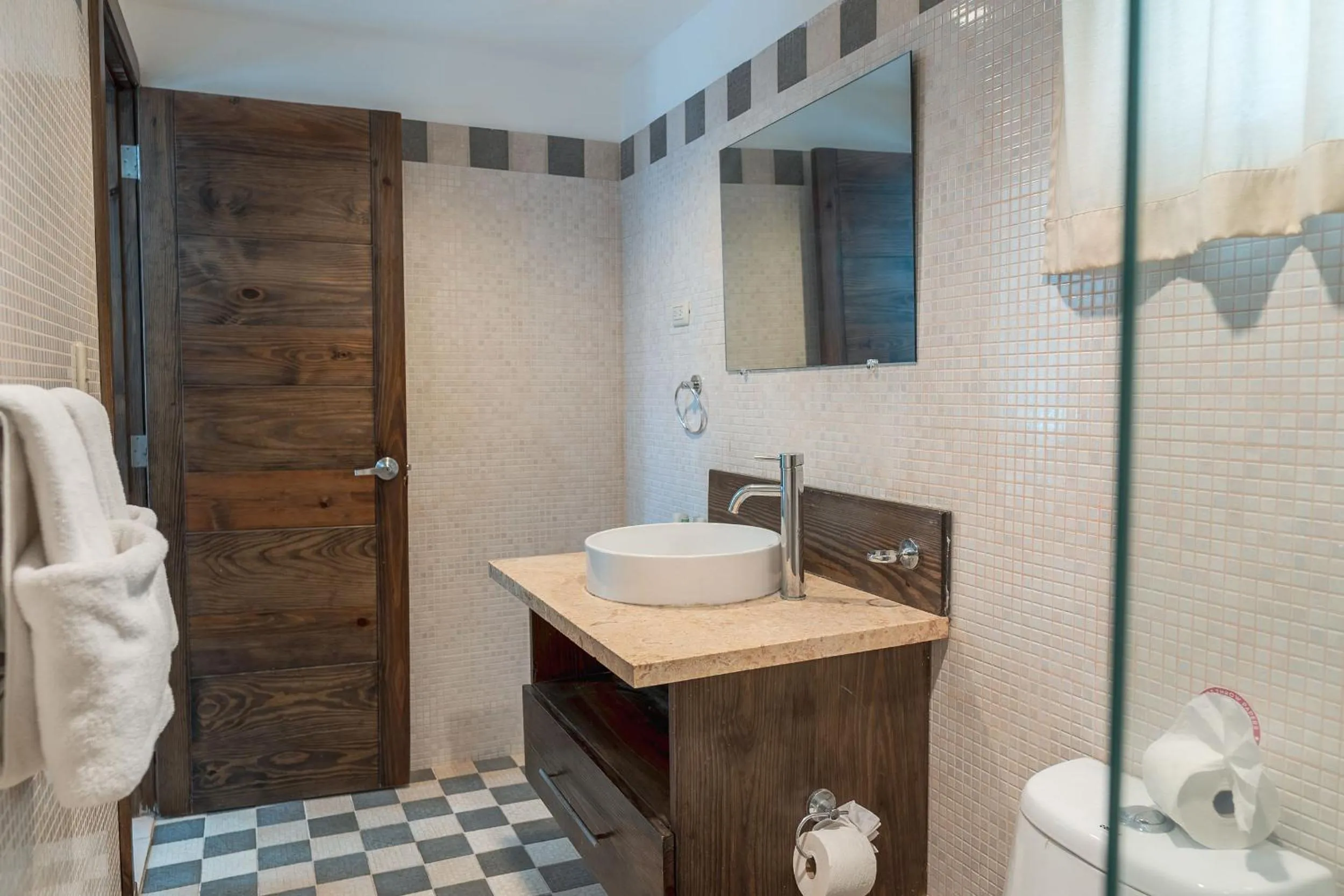 Bathroom in Hotel Silvestre