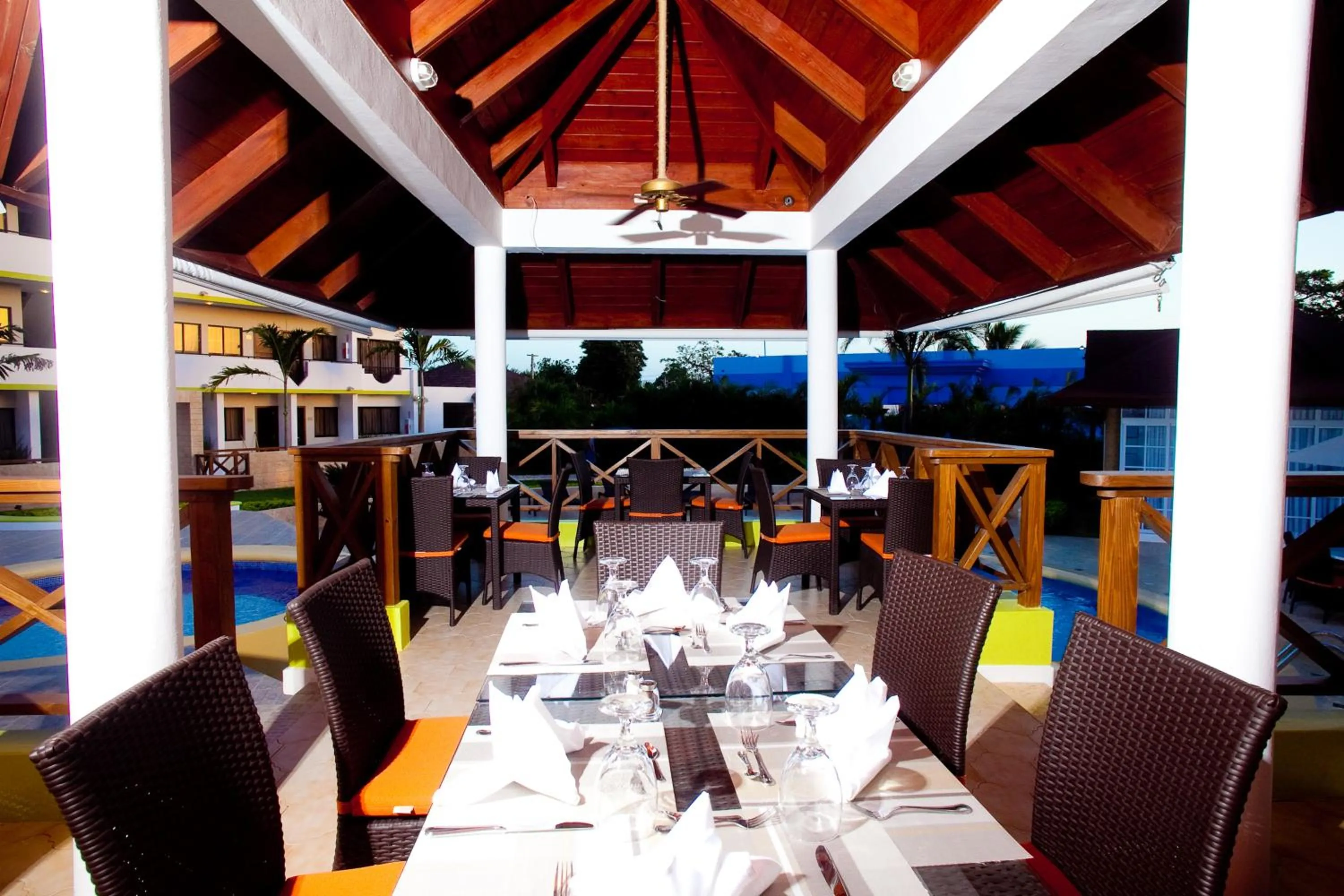 Dining area in Hotel Silvestre