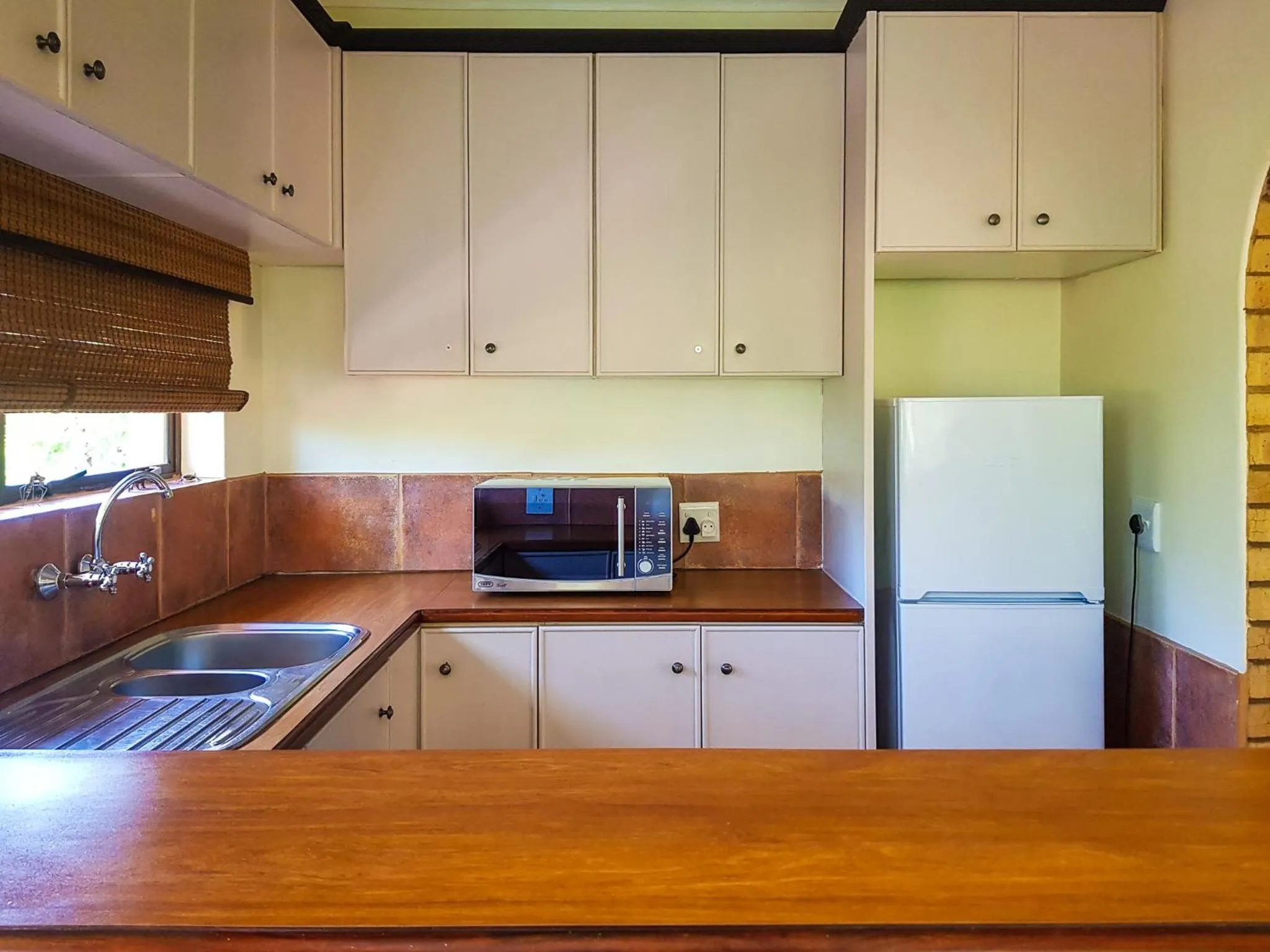 Kitchen or kitchenette in Santa Lucia Guest House