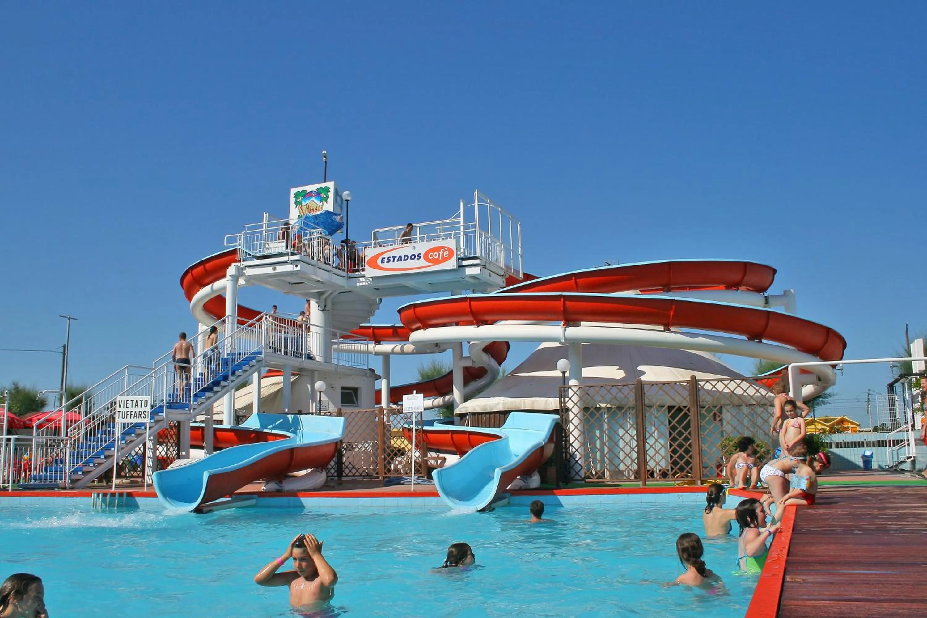 Aqua park in Hotel Mignon Riccione Fronte Mare