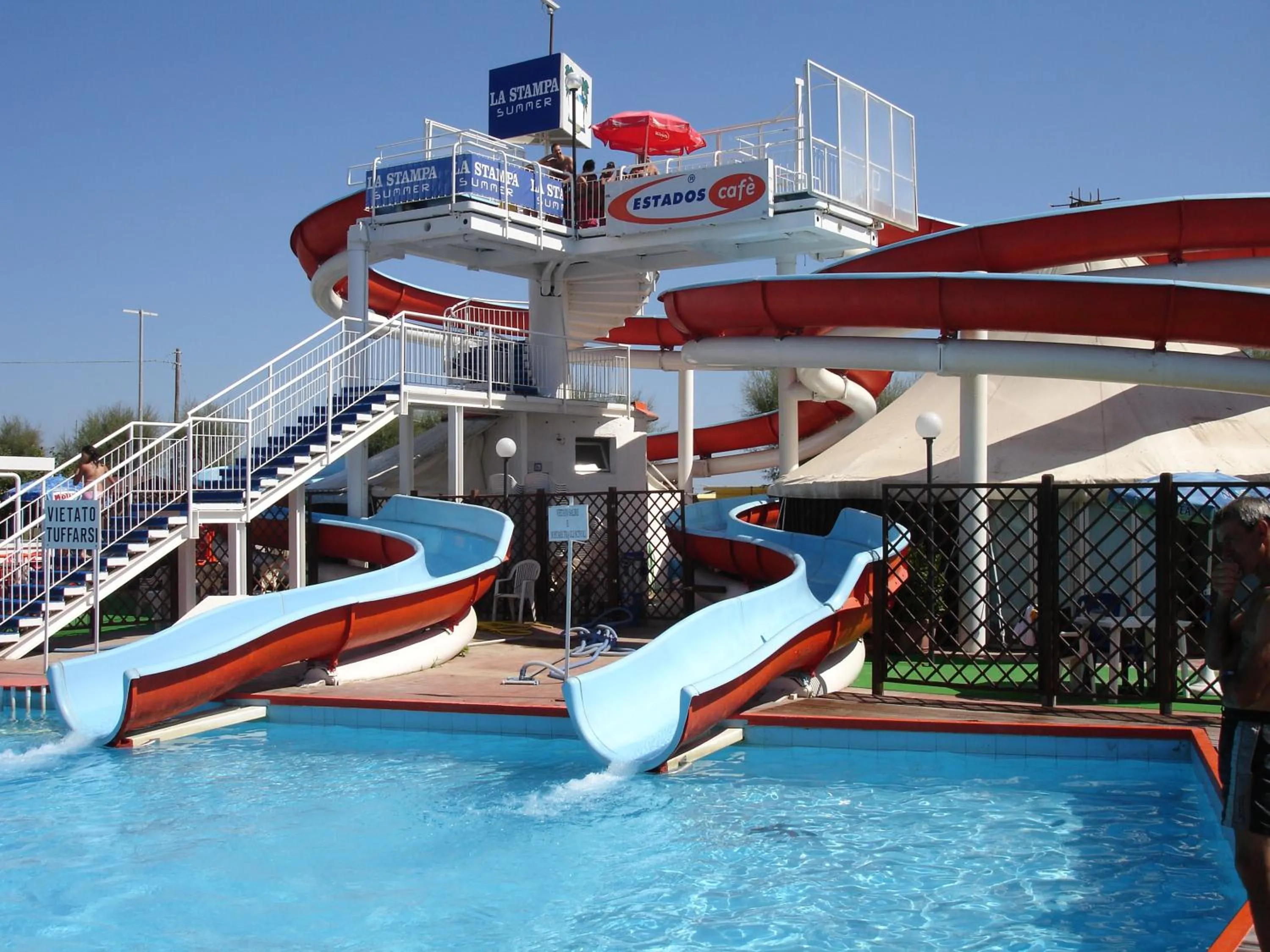 Aqua park in Hotel Mignon Riccione Fronte Mare