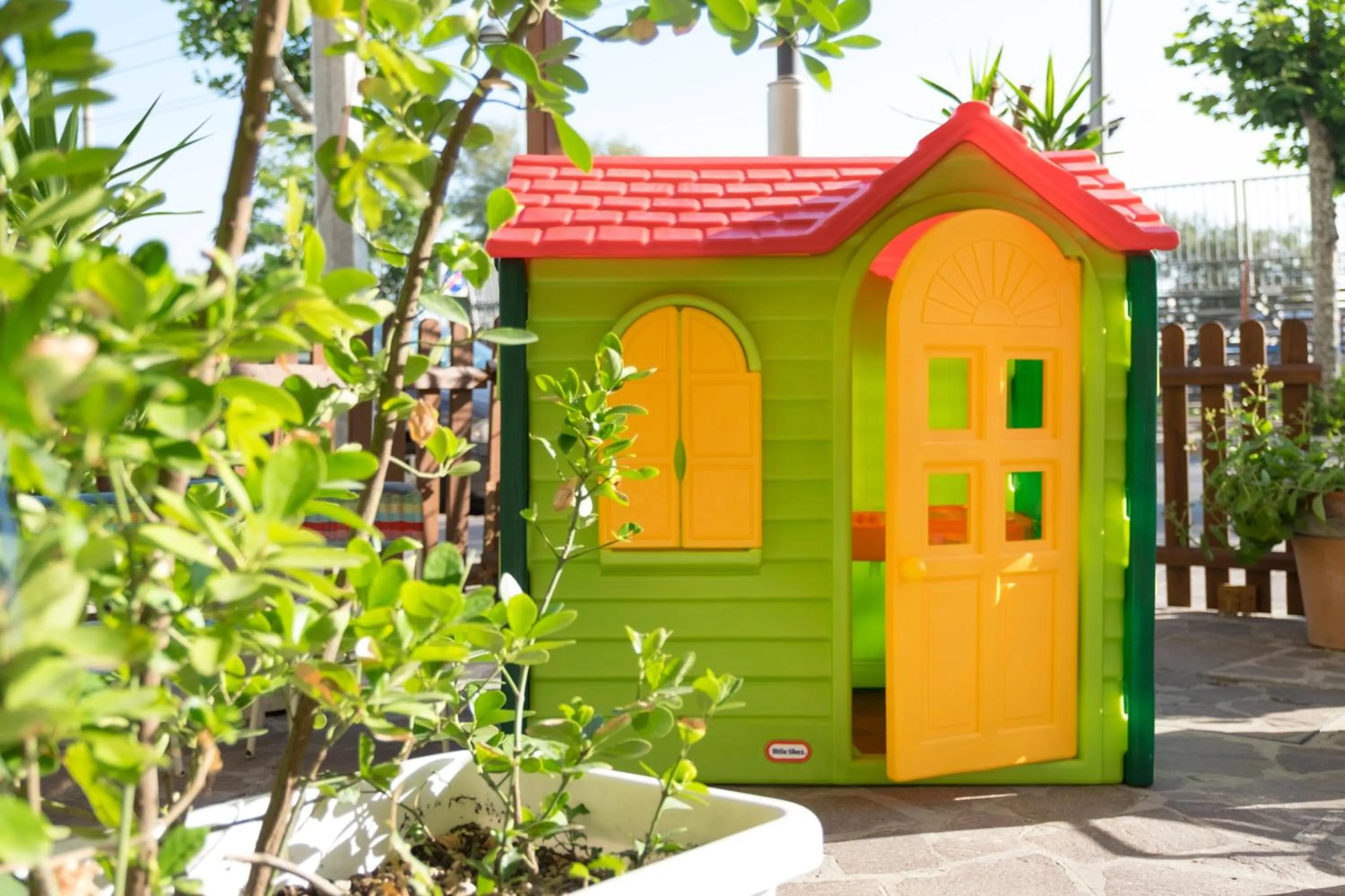 Garden in Hotel Mignon Riccione Fronte Mare