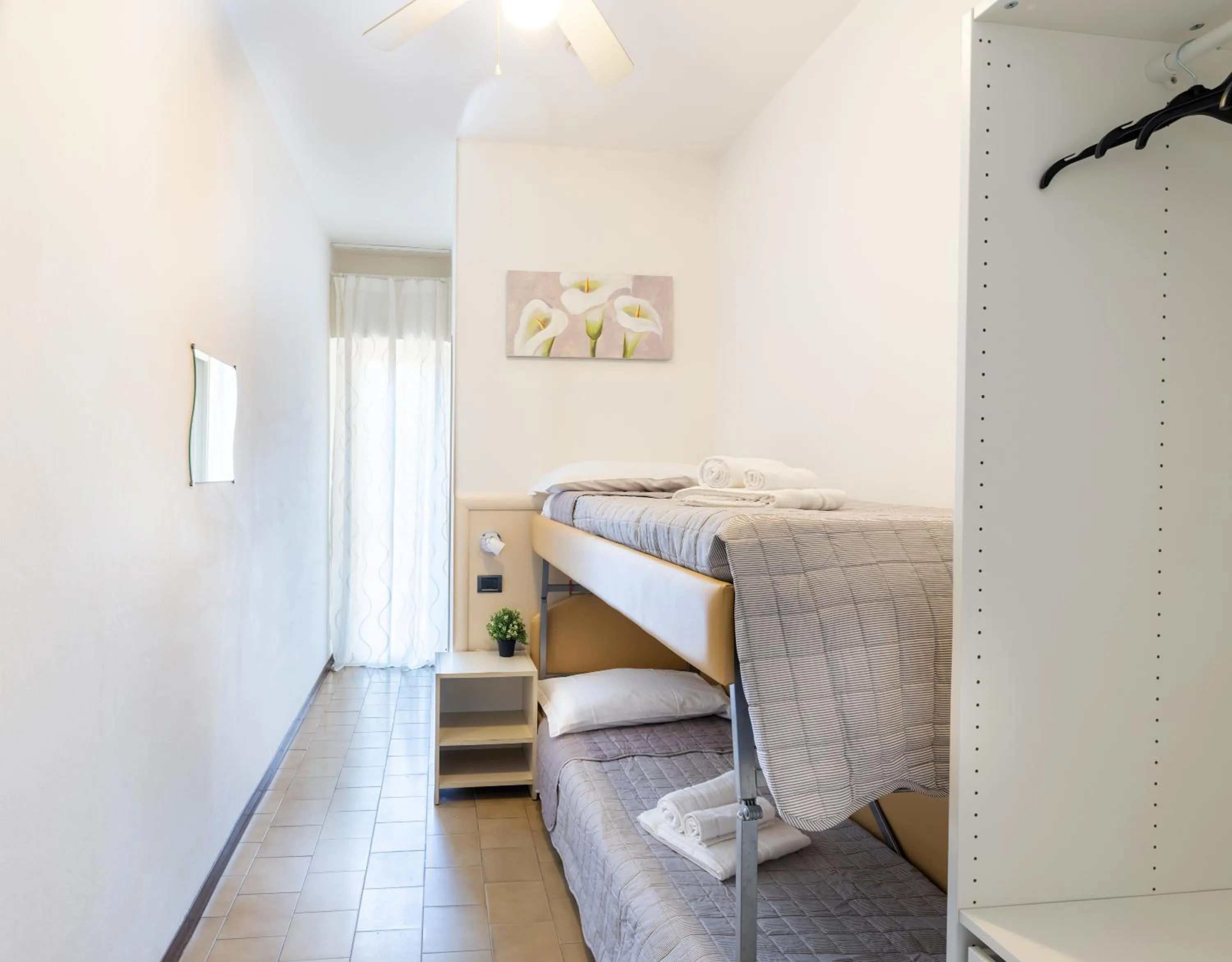 Bed in Hotel Mignon Riccione Fronte Mare