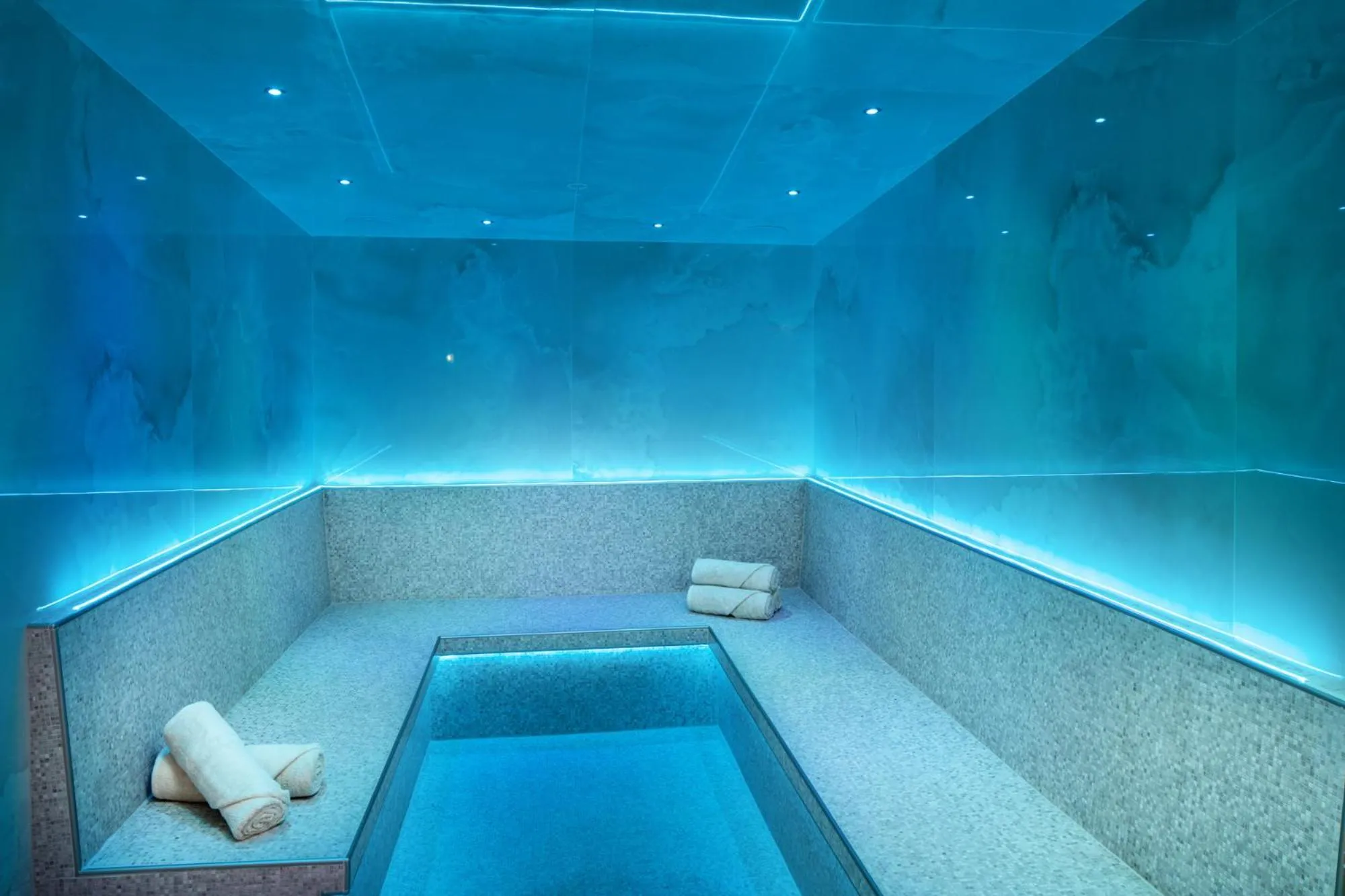 Steam room in The Alfond Inn