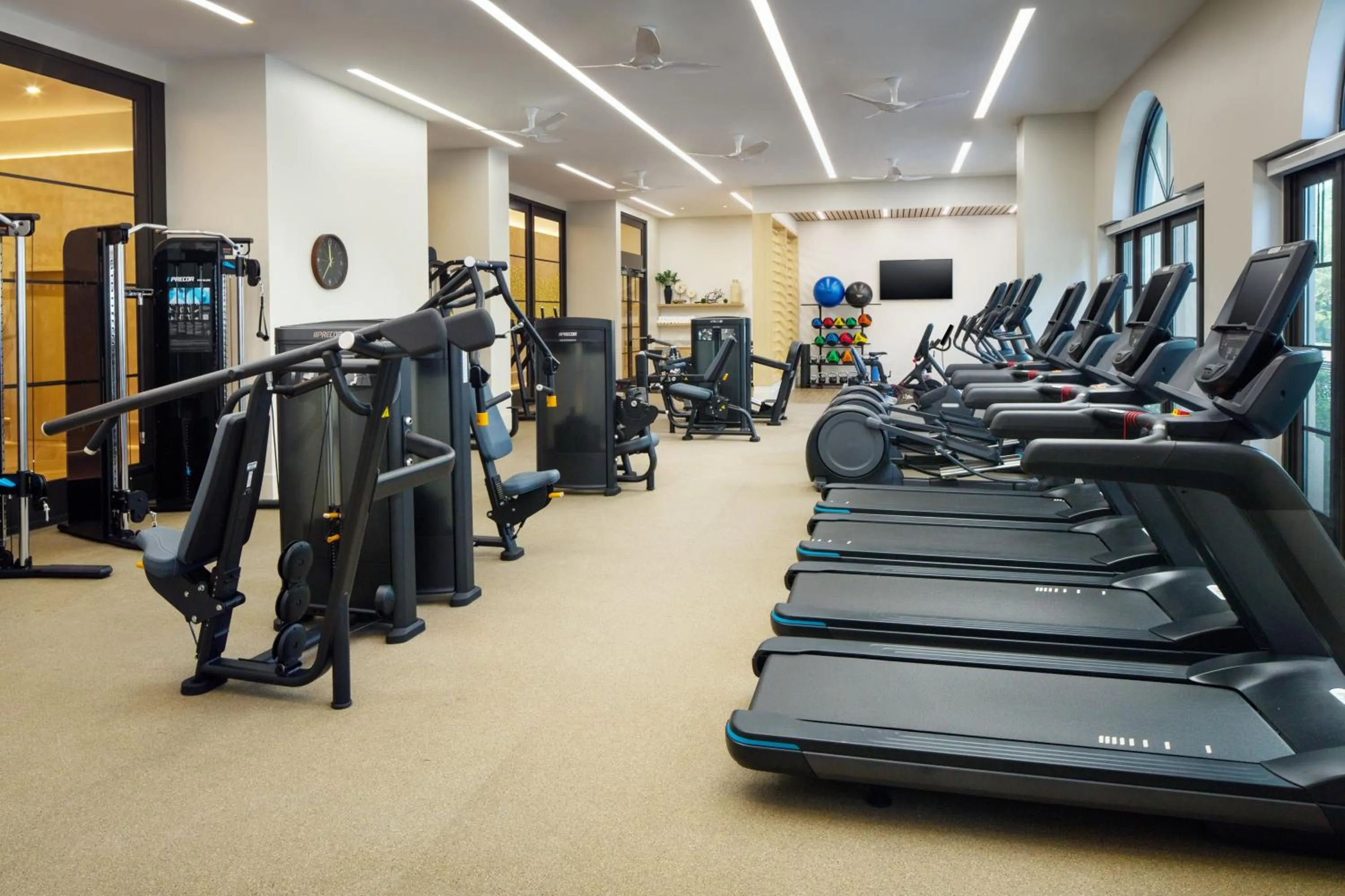 Fitness centre/facilities in The Alfond Inn