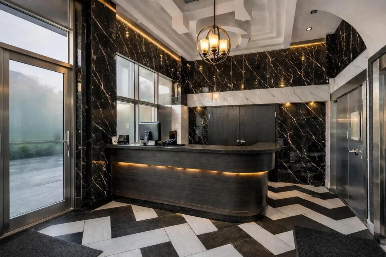 Lobby or reception in Umbrella Hotel Brooklyn - Newly Renovated