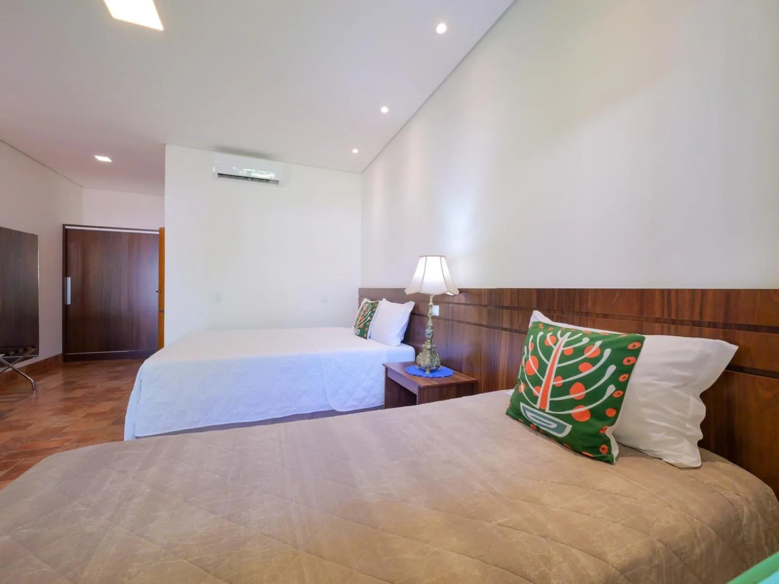 Bed in Pousada Ouro Preto de Bonito