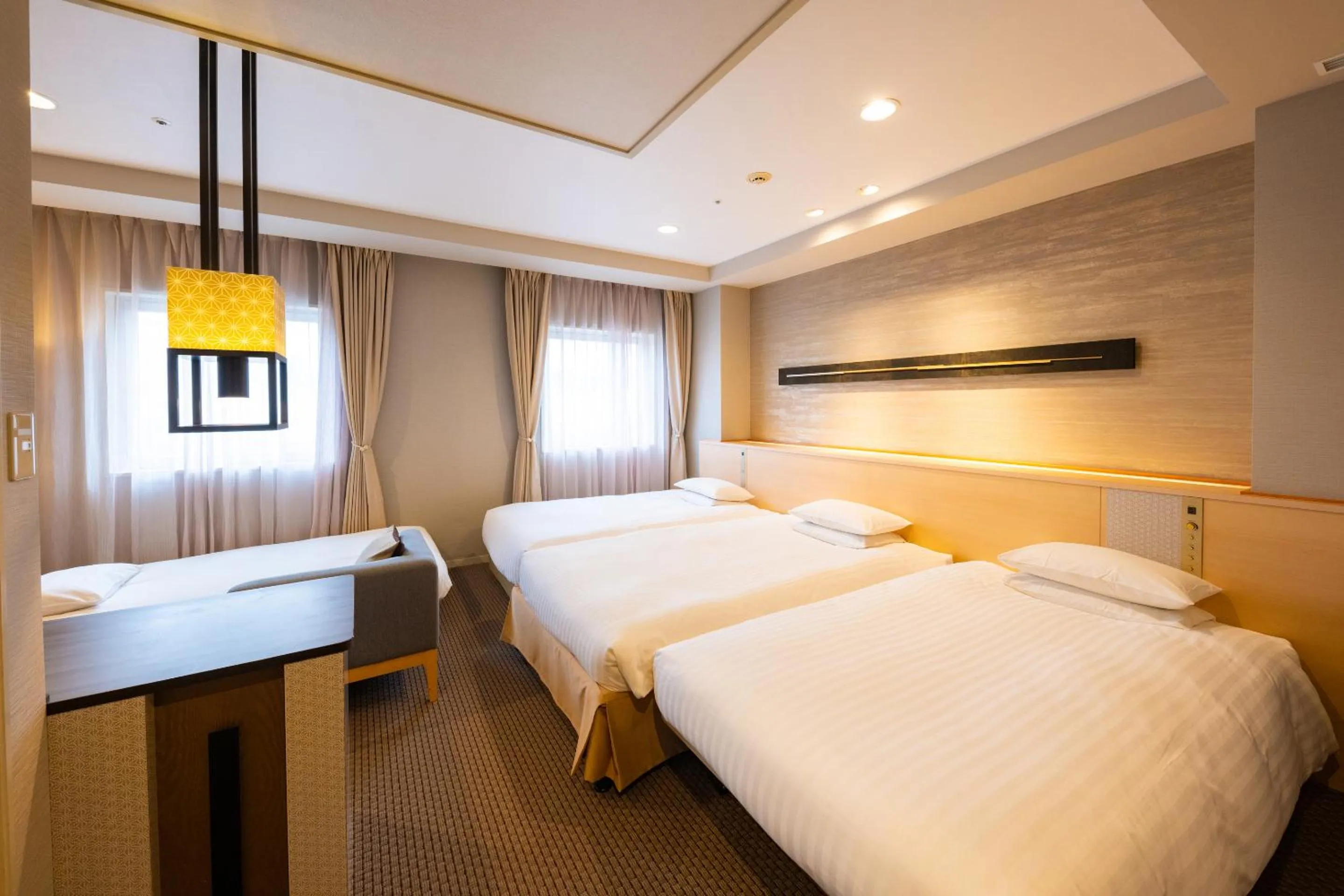 Bed in KKR Hotel Kanazawa