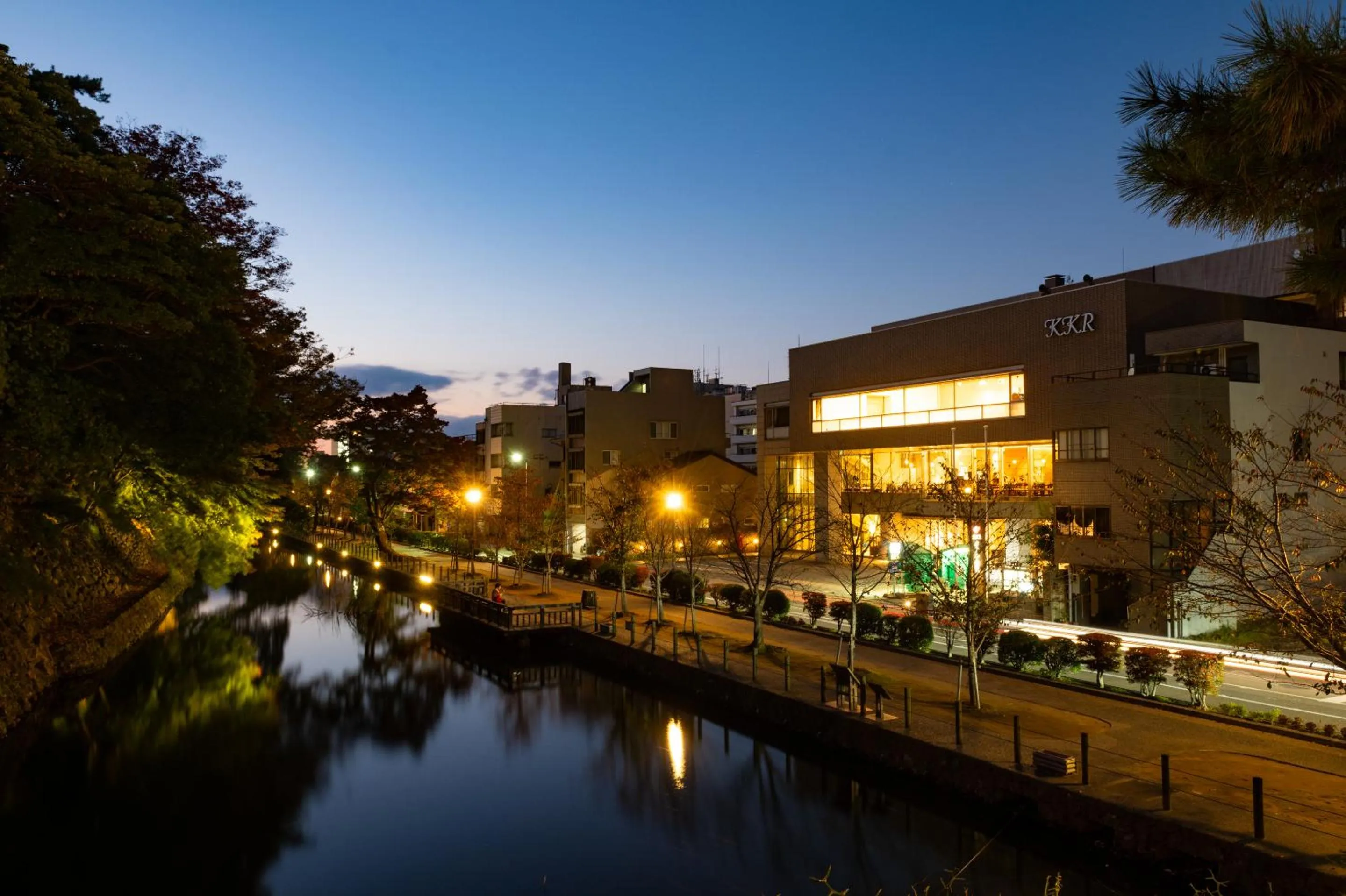 Property building in KKR Hotel Kanazawa