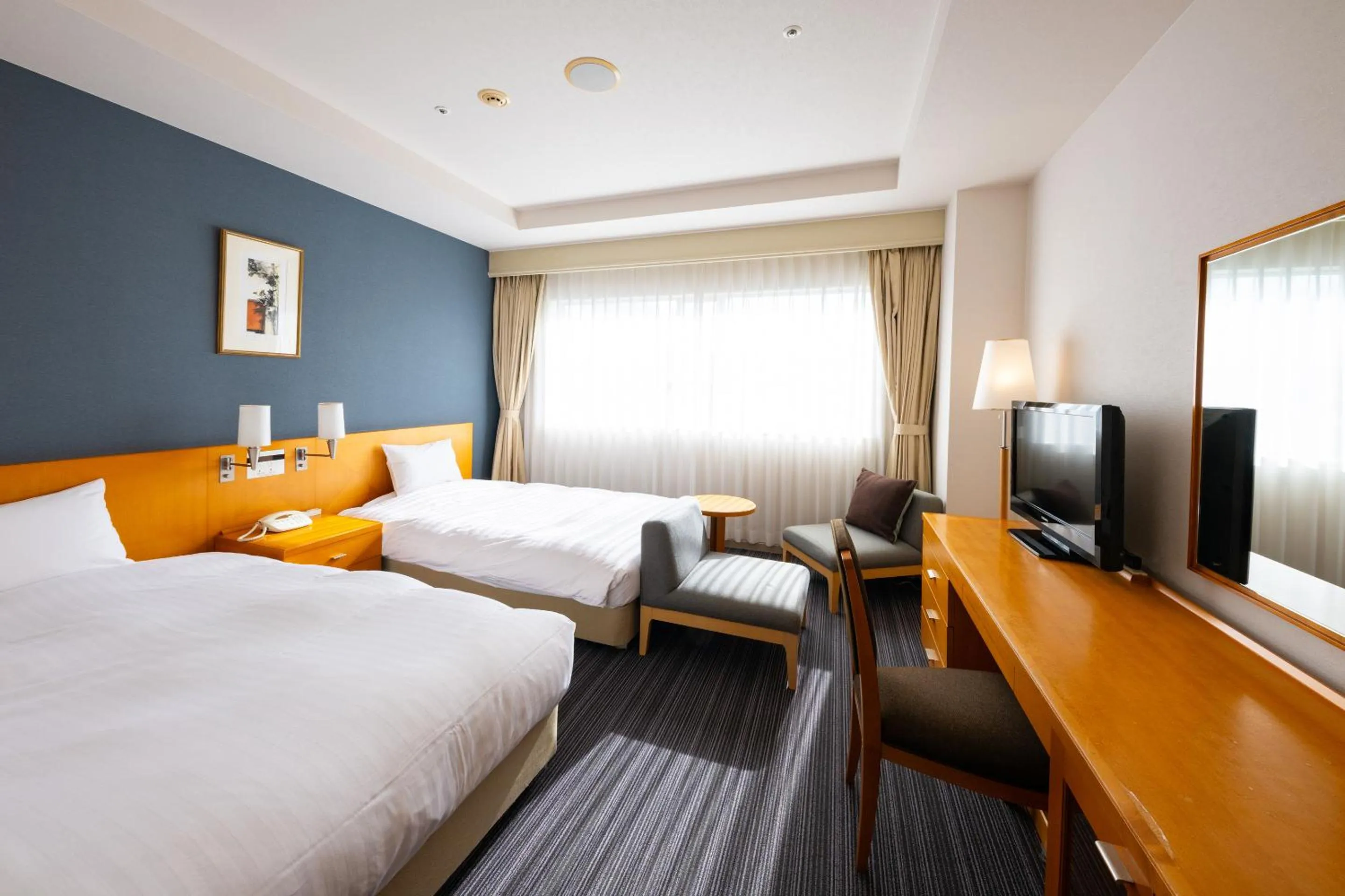 Bedroom, Bed in KKR Hotel Kanazawa