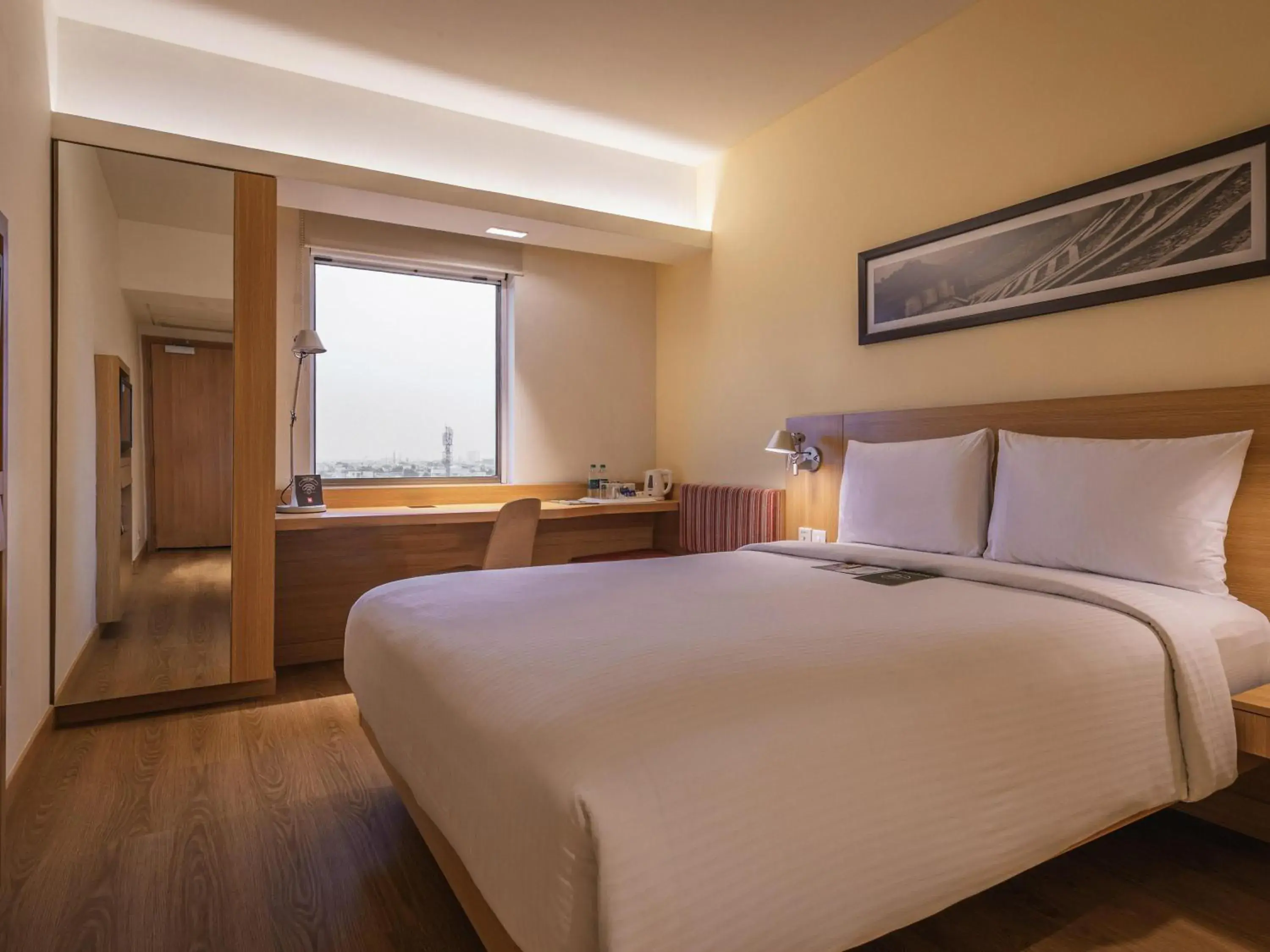 Standard Twin Room With Extra Benefits: 15% off on dining, 20% off on laundry, early checkin by 10am and late checkout by 4pm (subject to availability), premium cookie platter or welcome amenities in ibis Jaipur City Centre - An Accor Brand Standard Twin Room With Extra Benefits: 15% off on dining, 20% off on laundry, early checkin by 10am and late checkout by 4pm (subject to availability), premium cookie platter or welcome amenities in ibis Jaipur City Centre - An Accor Brand