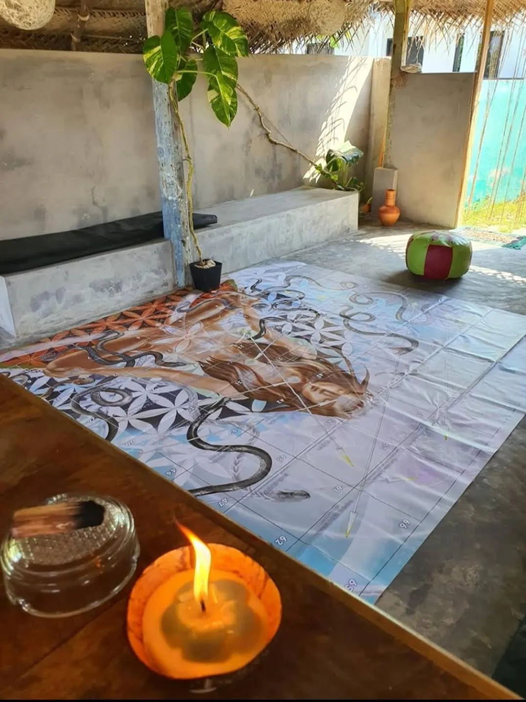 Malika's Yellow House