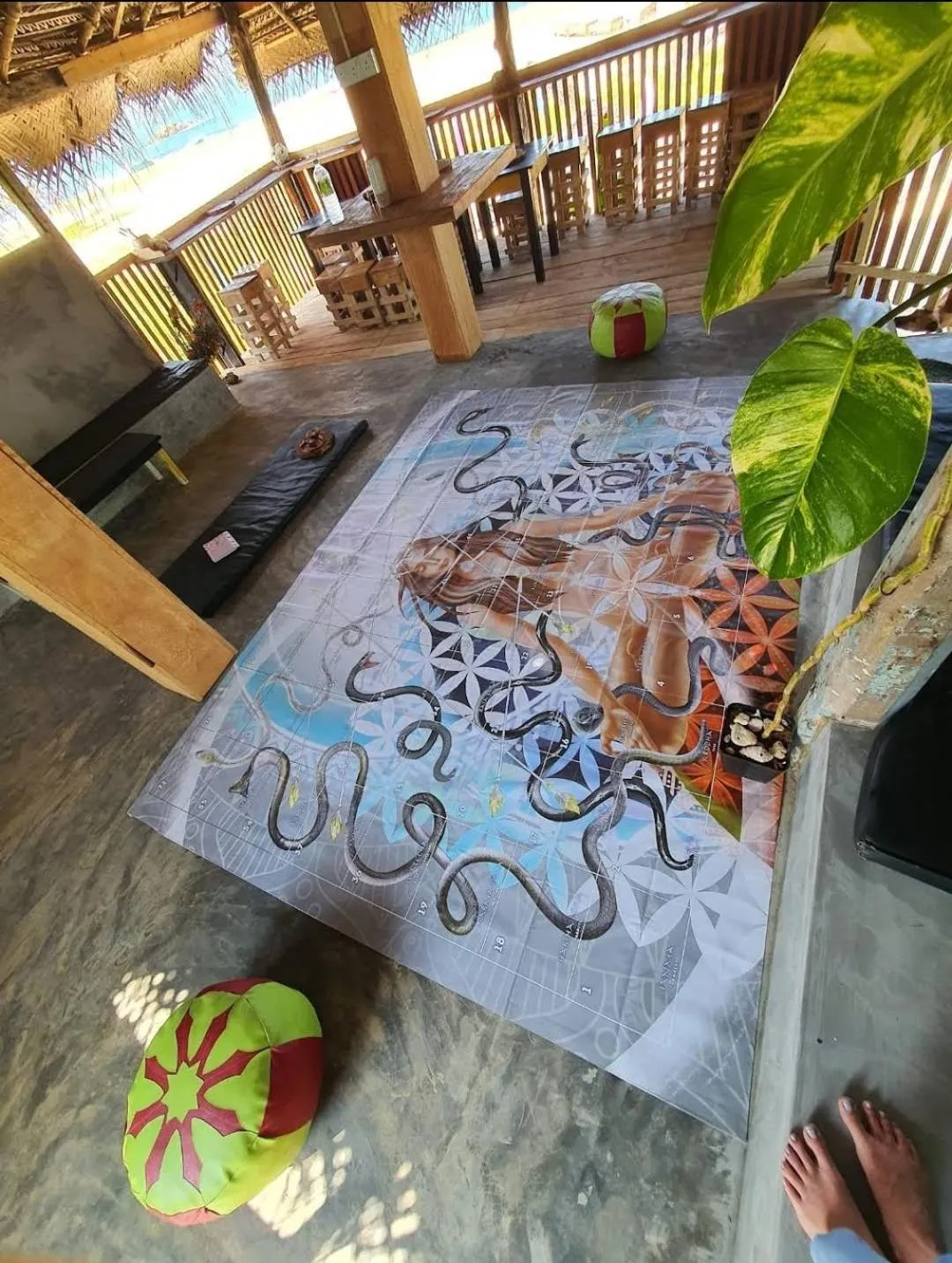 Malika's Yellow House