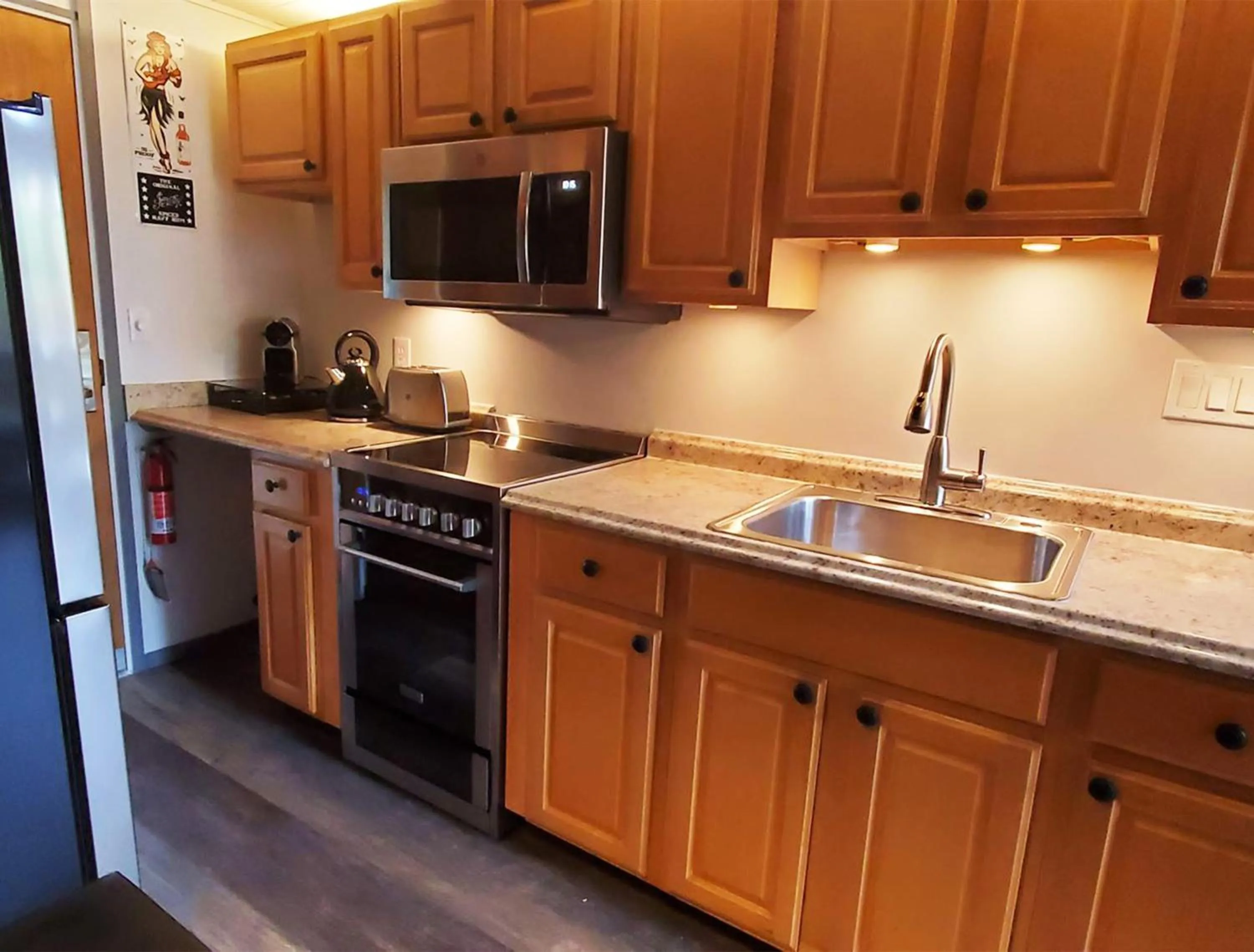 Kitchen or kitchenette in Hotel Moloka'i