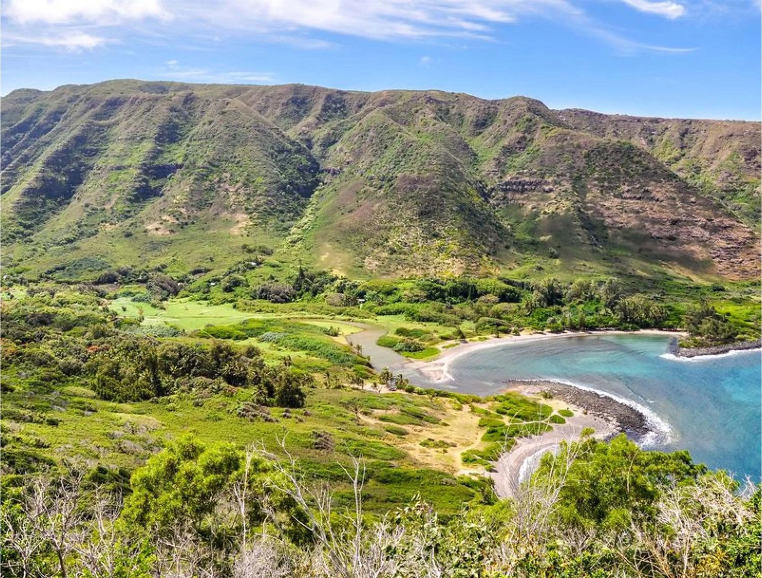 Natural landscape in Hotel Moloka'i