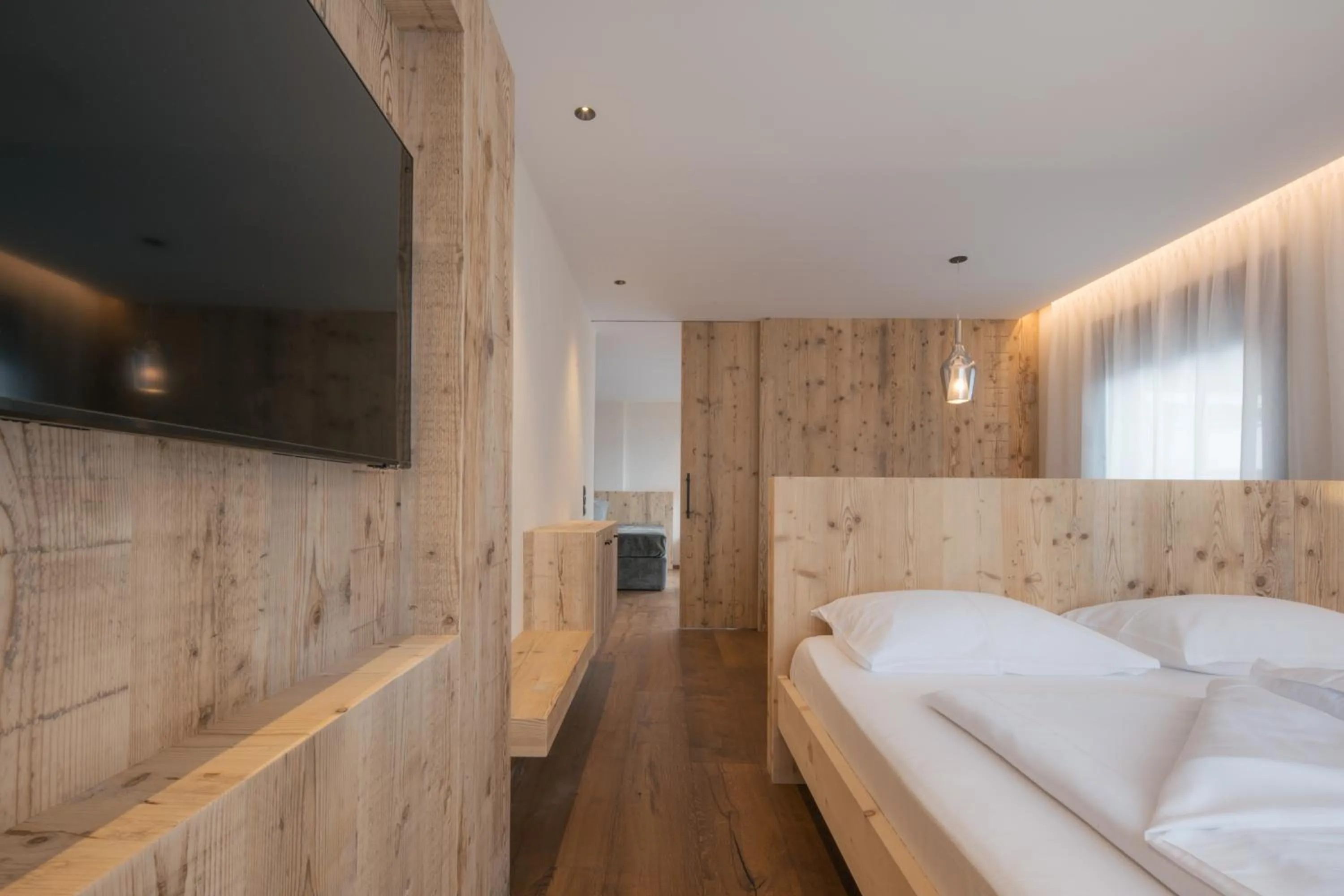 Bed in Hotel Ratschingserhof