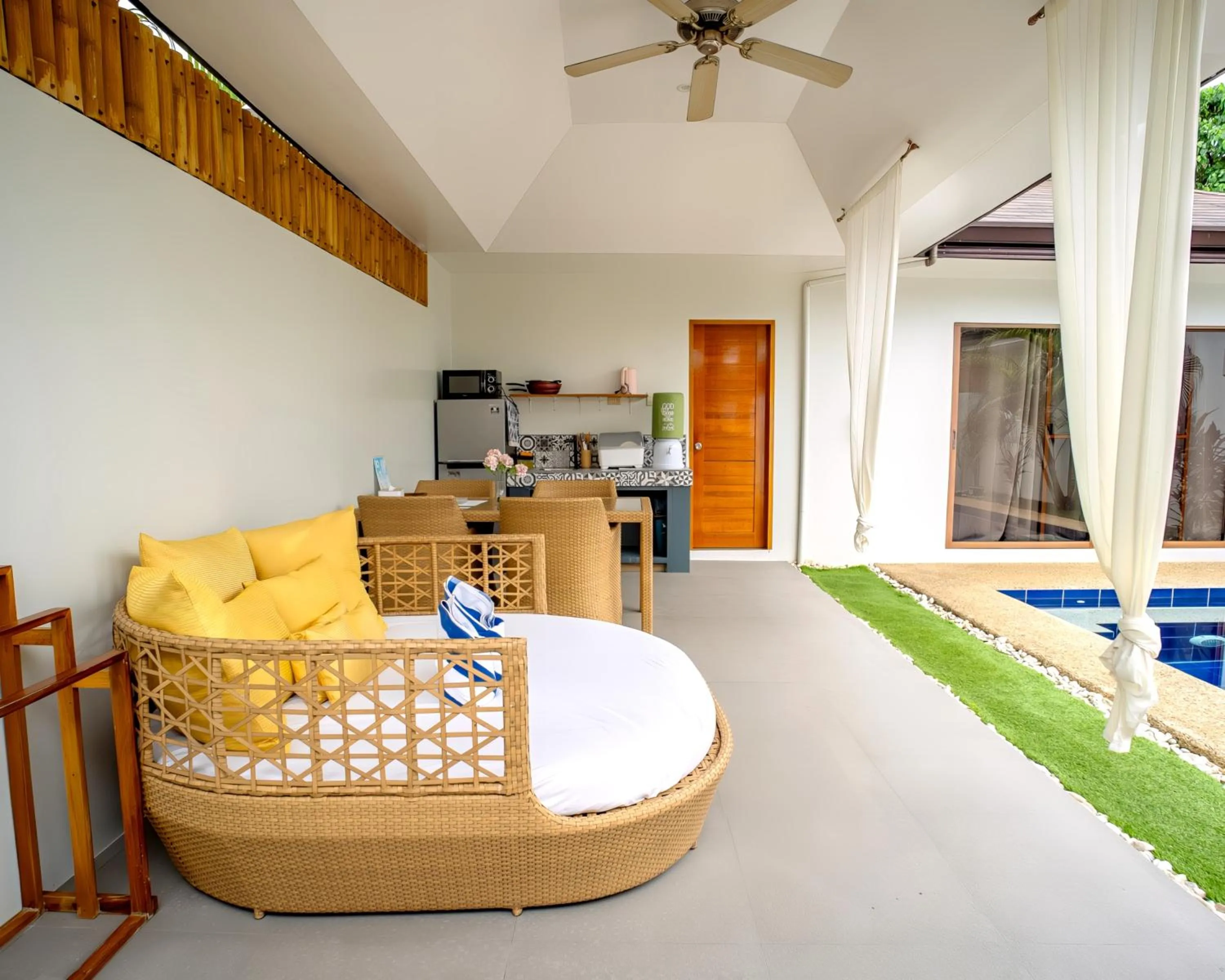 Kitchen or kitchenette in Bali Villas Panglao Bohol