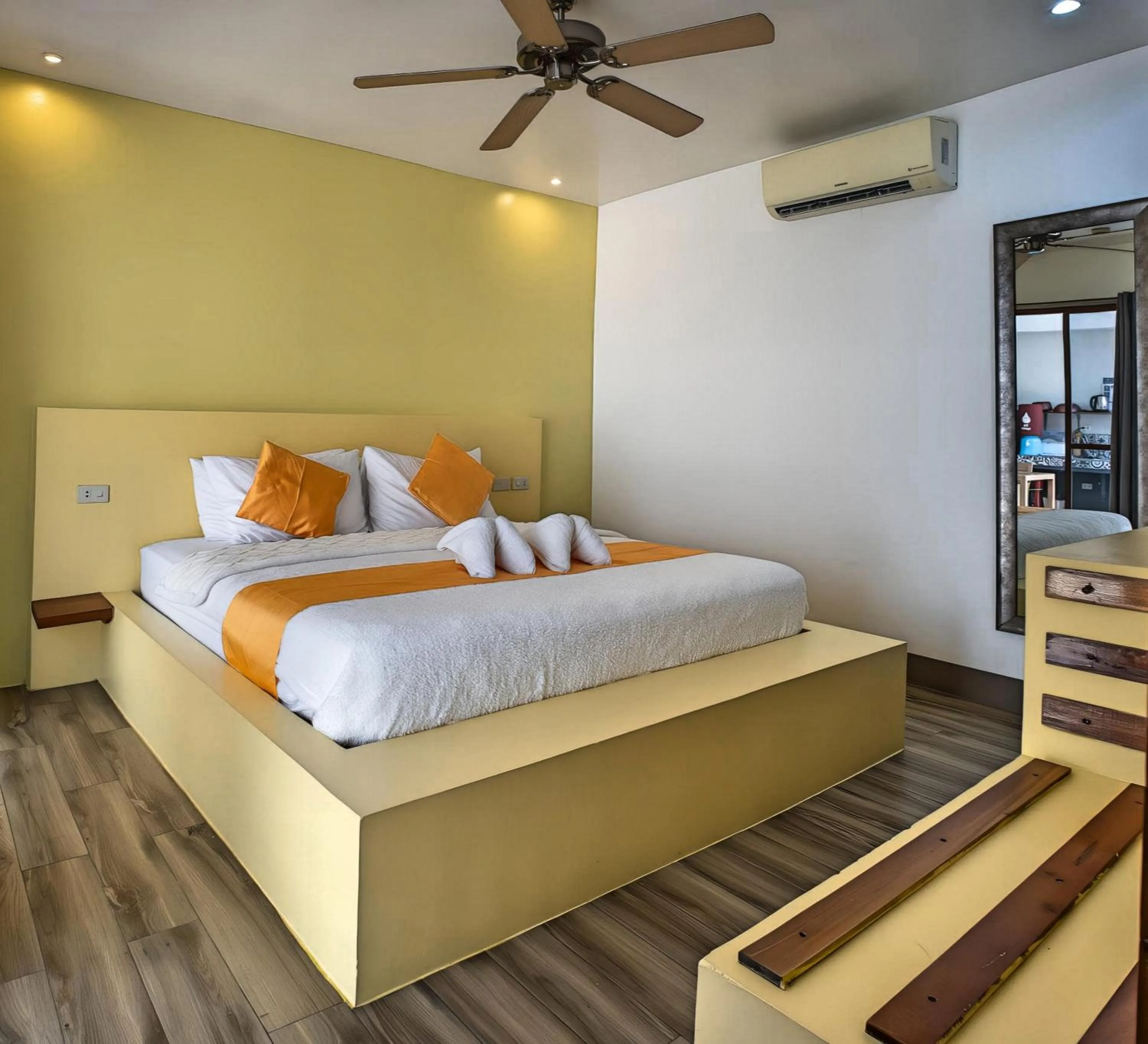 Bed in Bali Villas Panglao Bohol