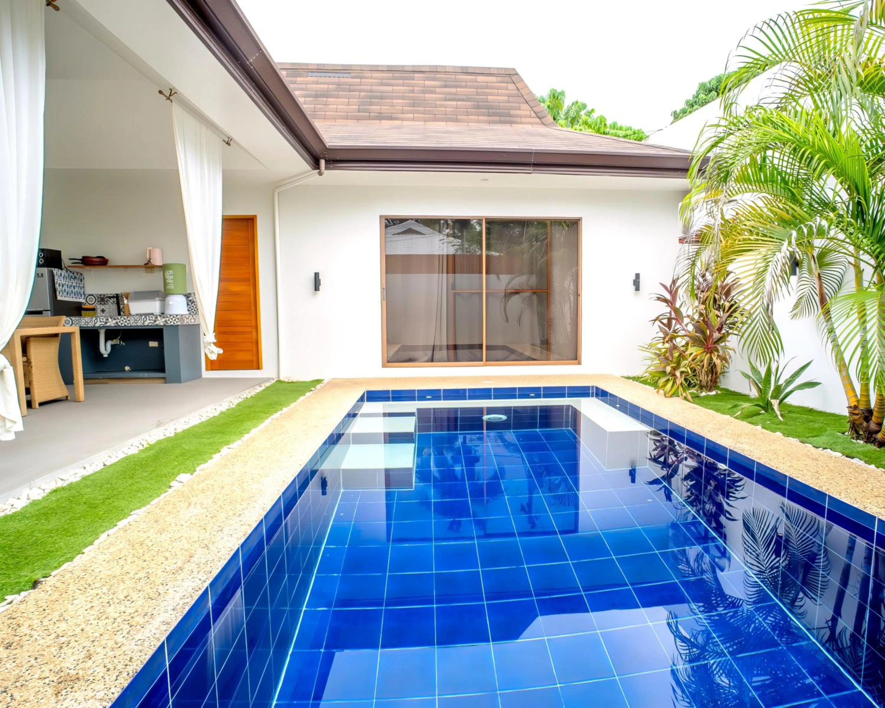 Patio in Bali Villas Panglao Bohol