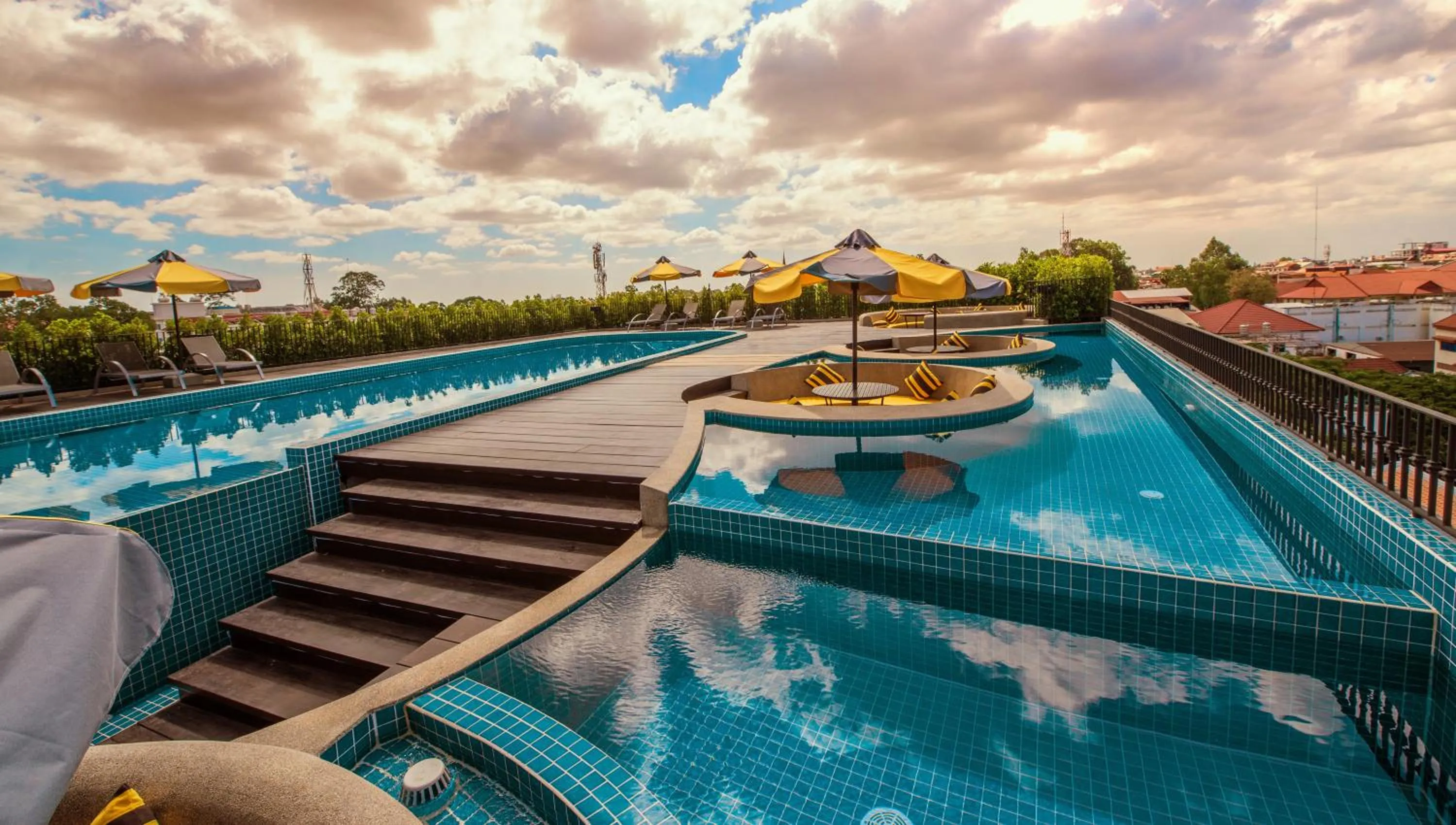 Pool view in The Twizt - Lifestyle Hostel & Hotel