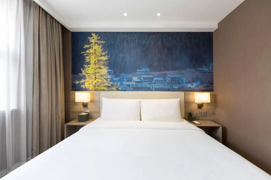 Bedroom in Atour Hotel Chengdu Wuhou Temple