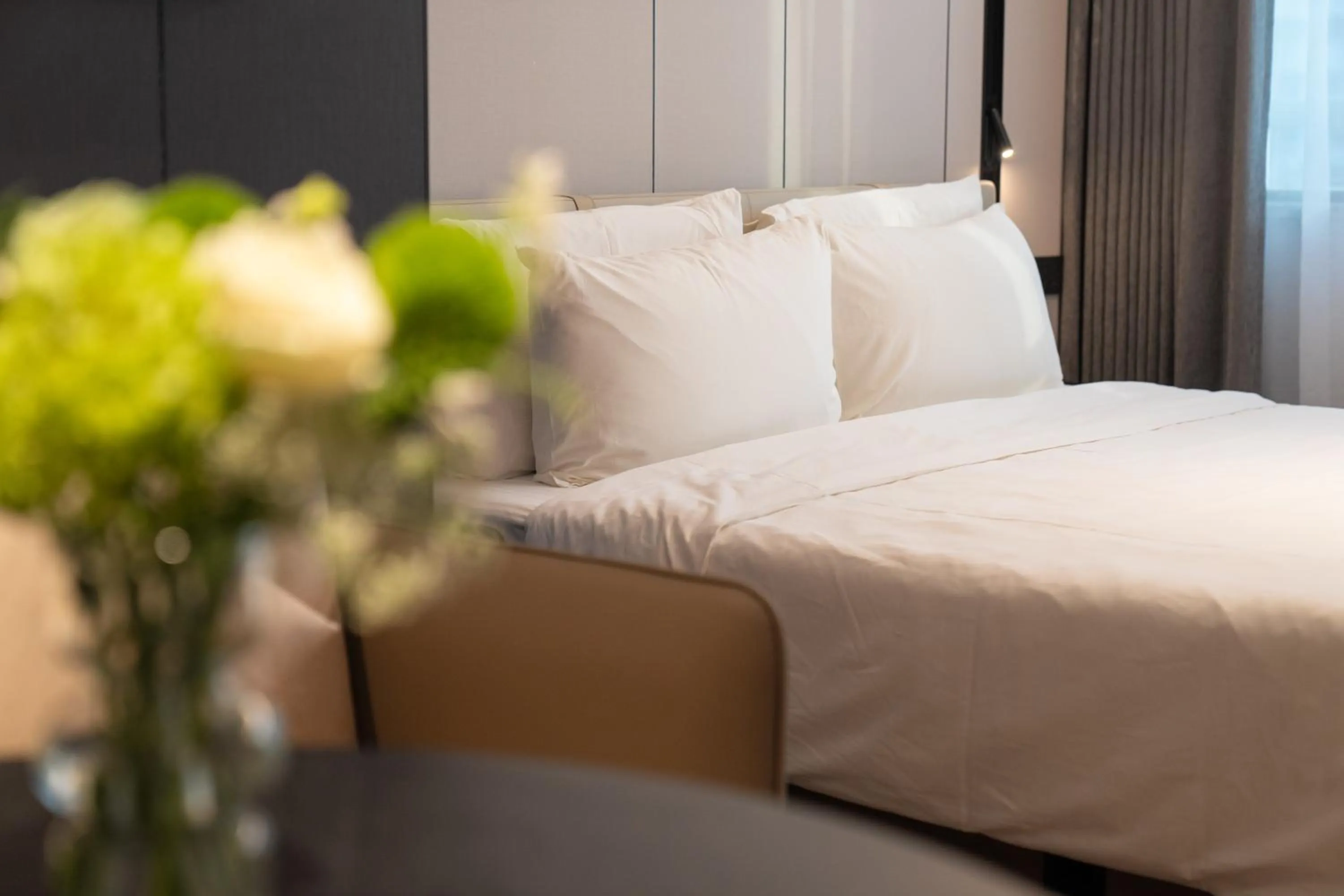 Bed in Atour Hotel Chengdu Wuhou Temple Kuan Zhai Alleys