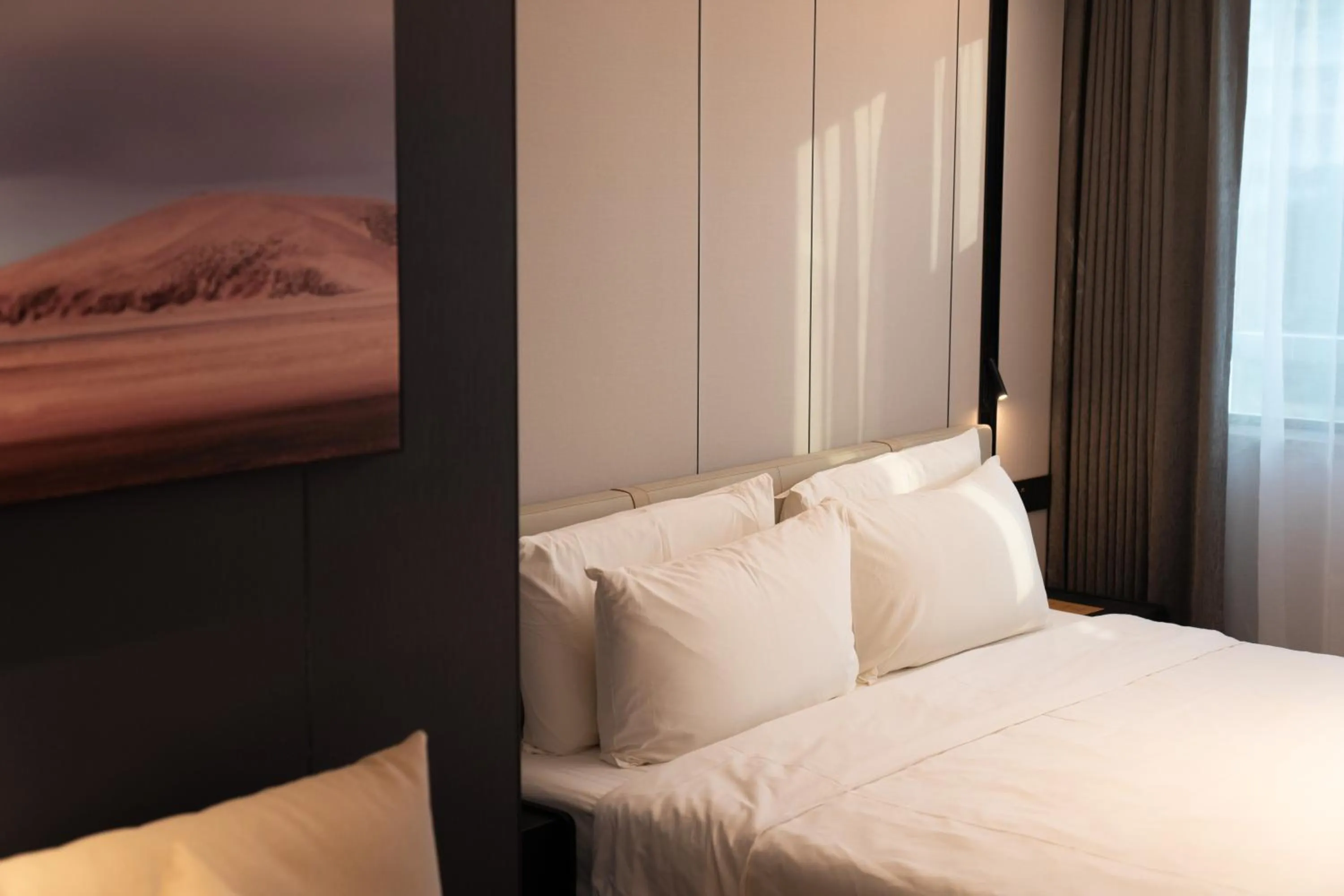 Bed in Atour Hotel Chengdu Wuhou Temple Kuan Zhai Alleys