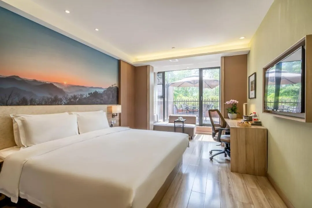 Photo of the whole room in Atour Hotel Chengdu Wuhou Temple