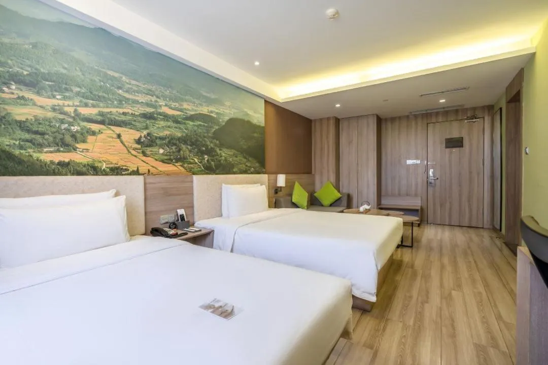 Bedroom in Atour Hotel Chengdu Wuhou Temple