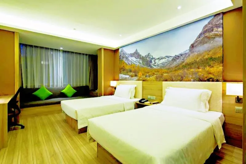 Bedroom in Atour Hotel Chengdu Wuhou Temple