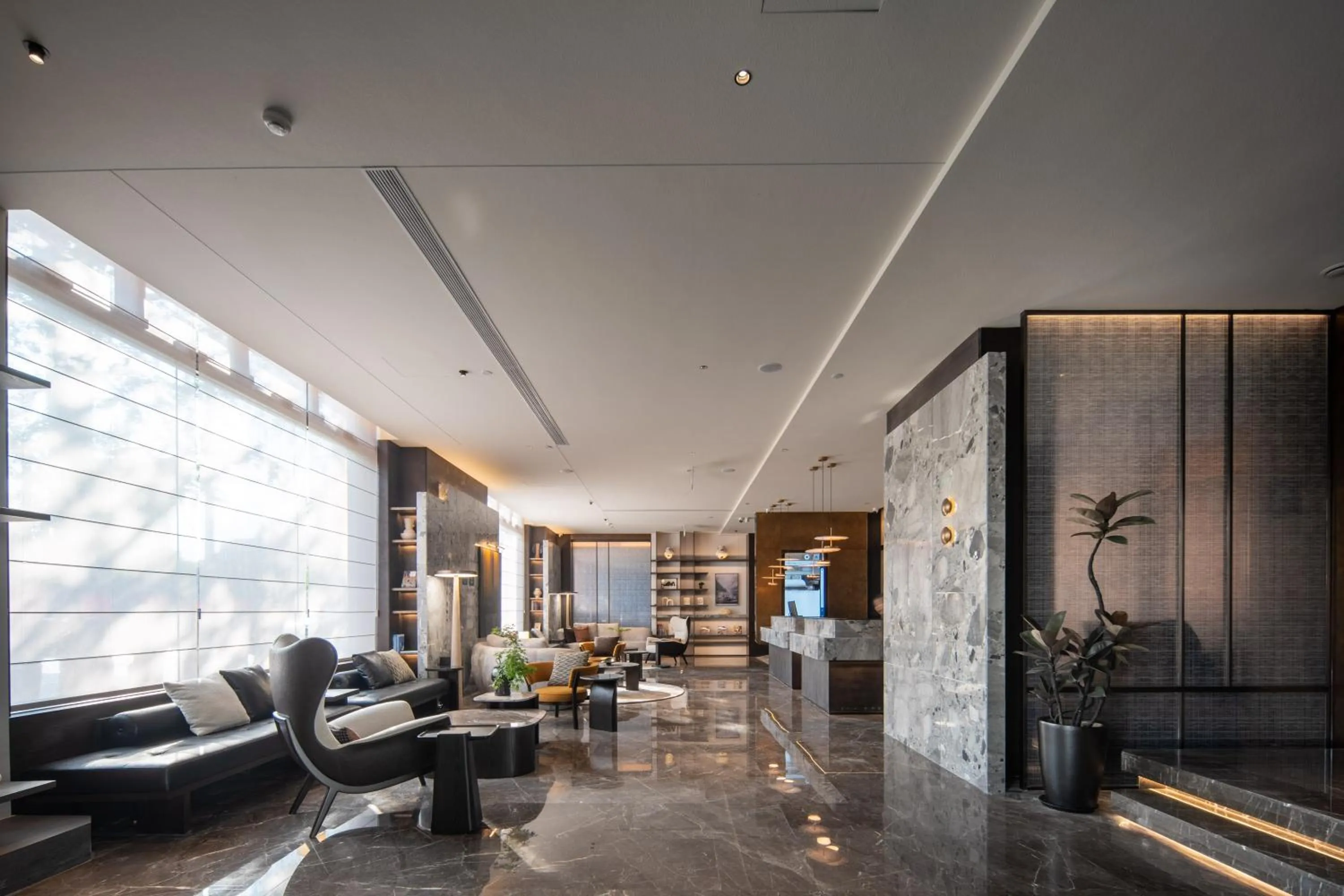 Seating area in Atour Hotel Chengdu Wuhou Temple Kuan Zhai Alleys